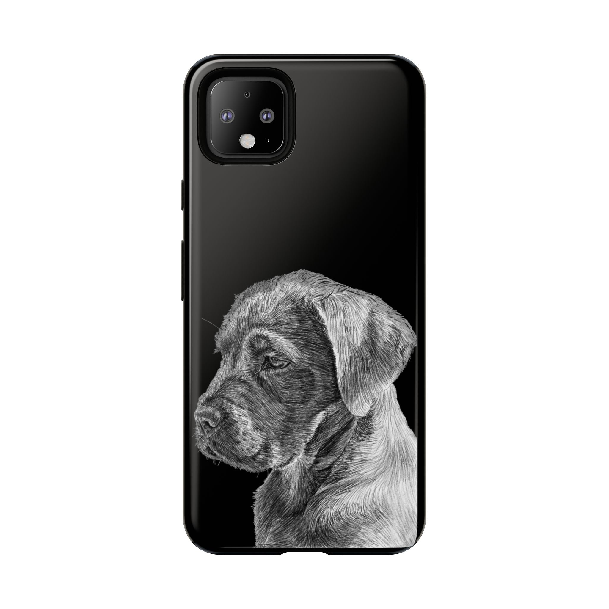 Custom Phone Case for Dog Lovers, Tough Cases with Labrador Design, Pet Owner Gift, Personalized Phone Cover, Animal Art Case