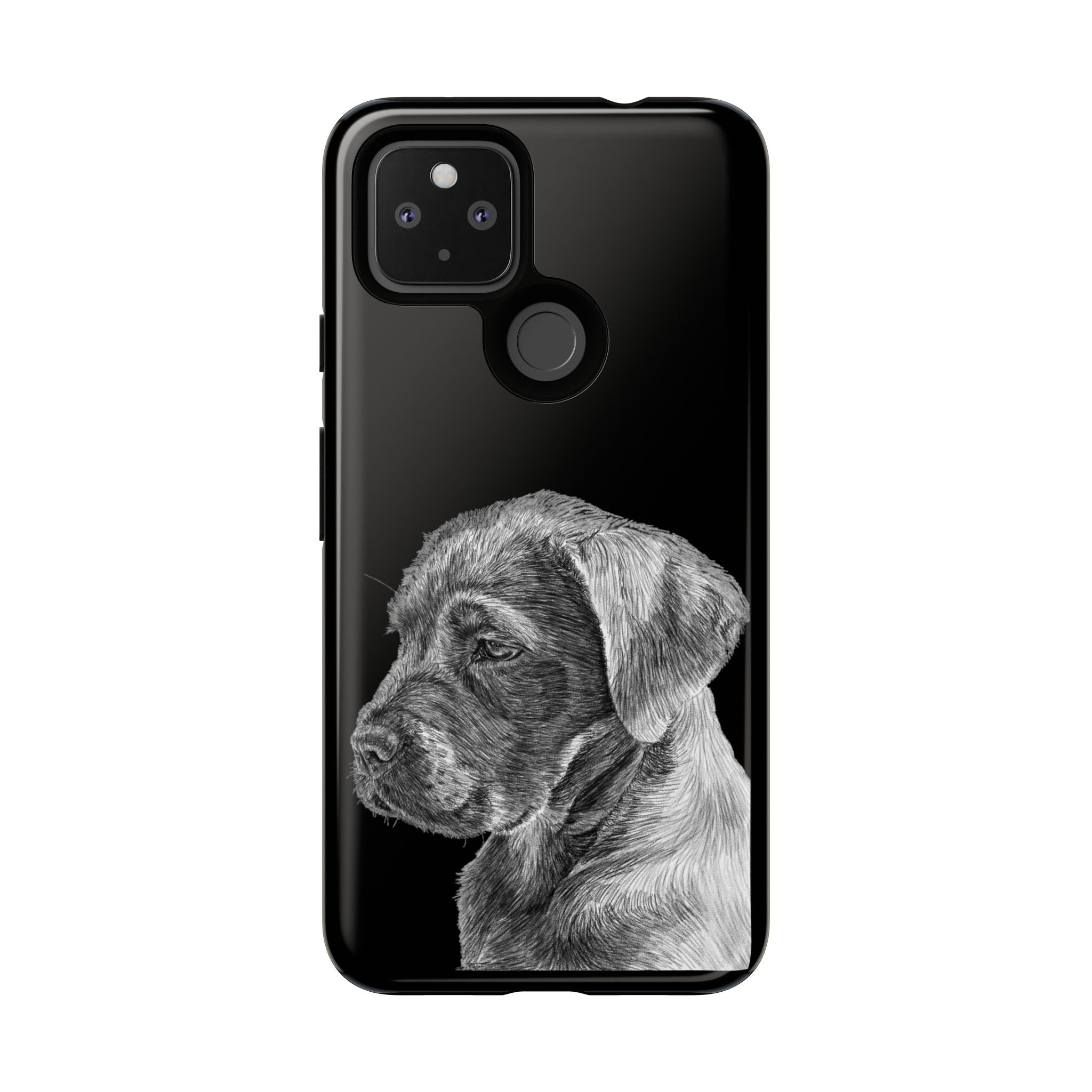 Custom Phone Case for Dog Lovers, Tough Cases with Labrador Design, Pet Owner Gift, Personalized Phone Cover, Animal Art Case
