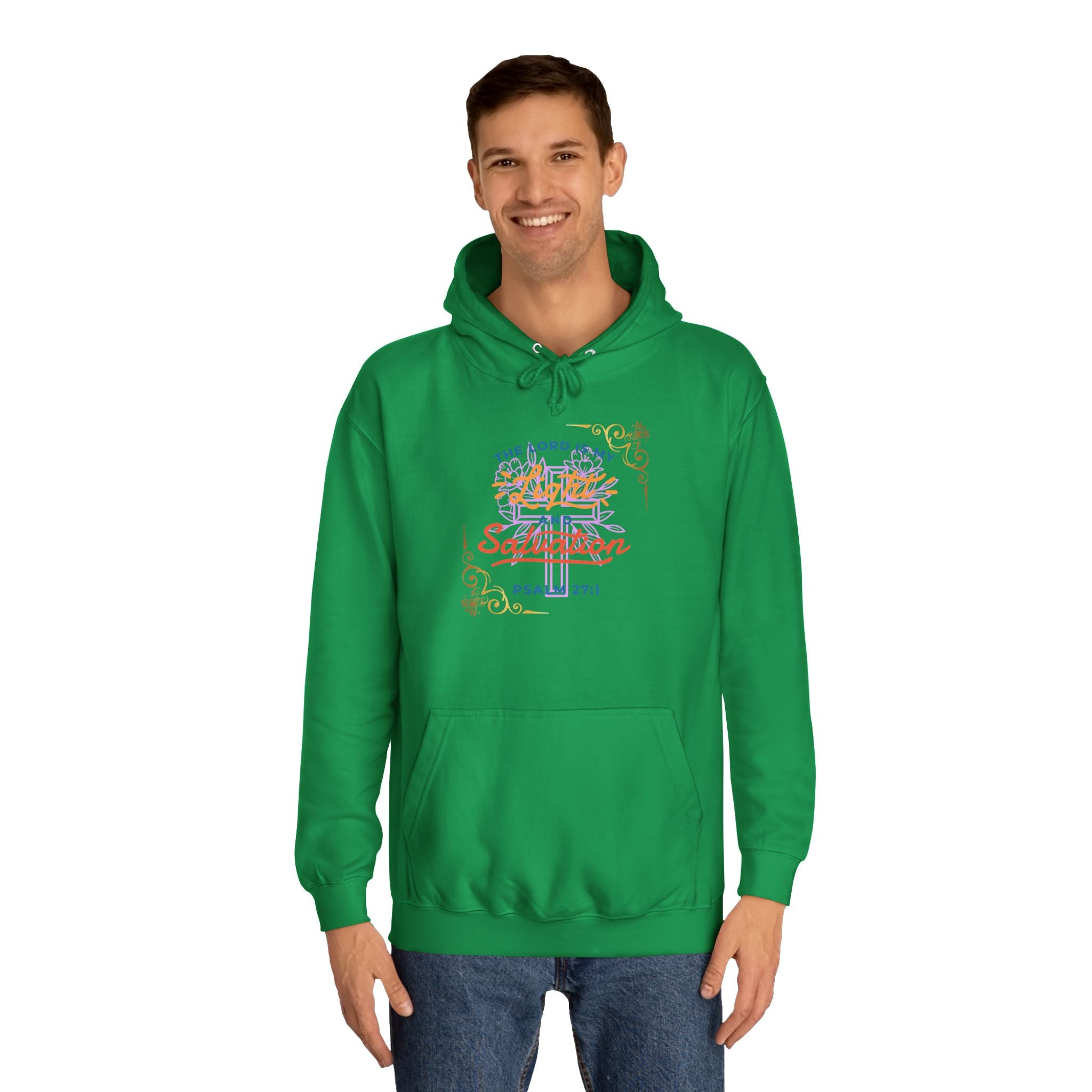 Inspirational Unisex College Hoodie, Motivational Sweatshirt, Faith-based [...]