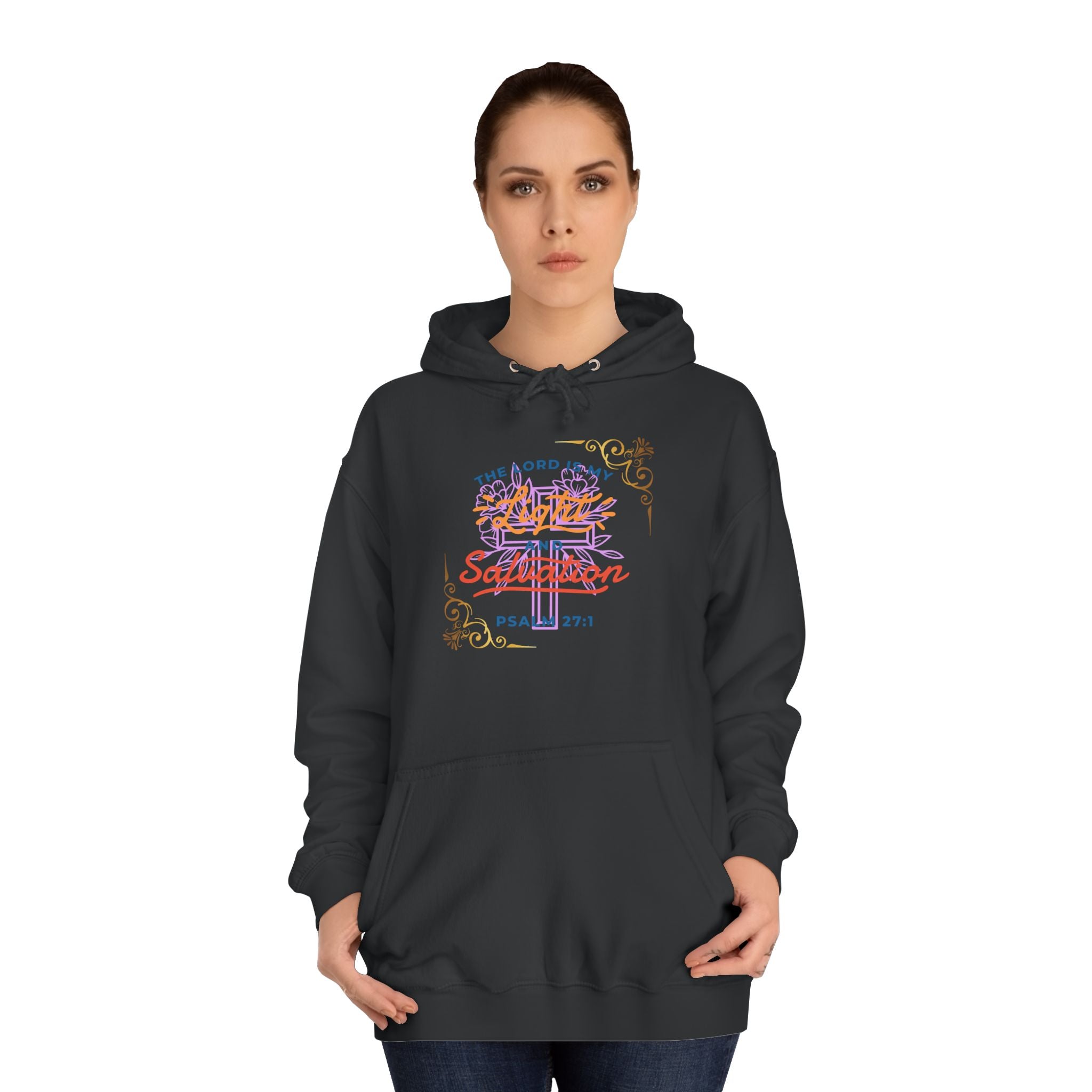 Inspirational Unisex College Hoodie, Motivational Sweatshirt, Faith-based [...]