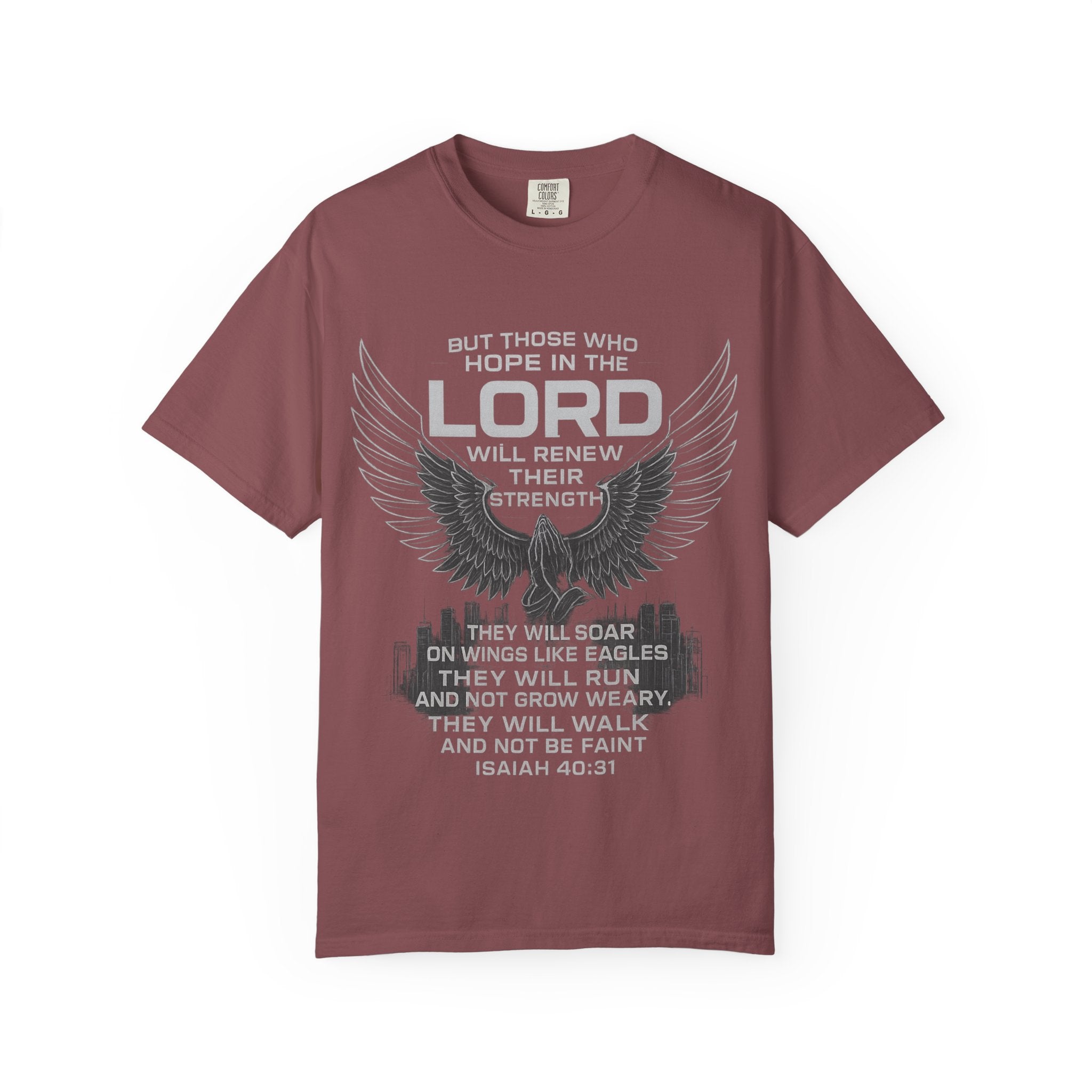 Garments of the Bible Unisex T-shirt Isaiah 40:31