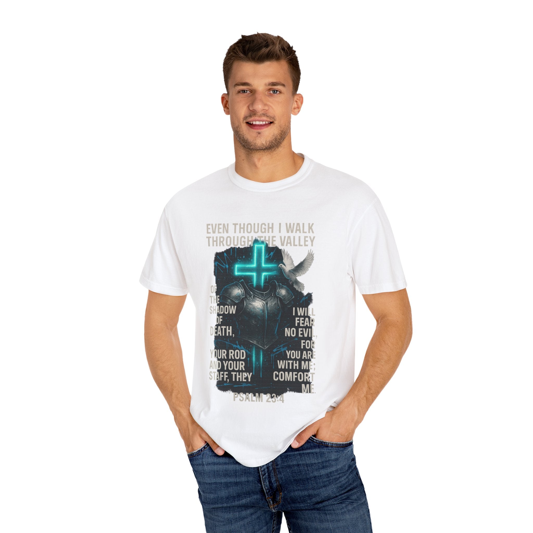Garments of the Bible Unisex T-shirt Psalm 23:4