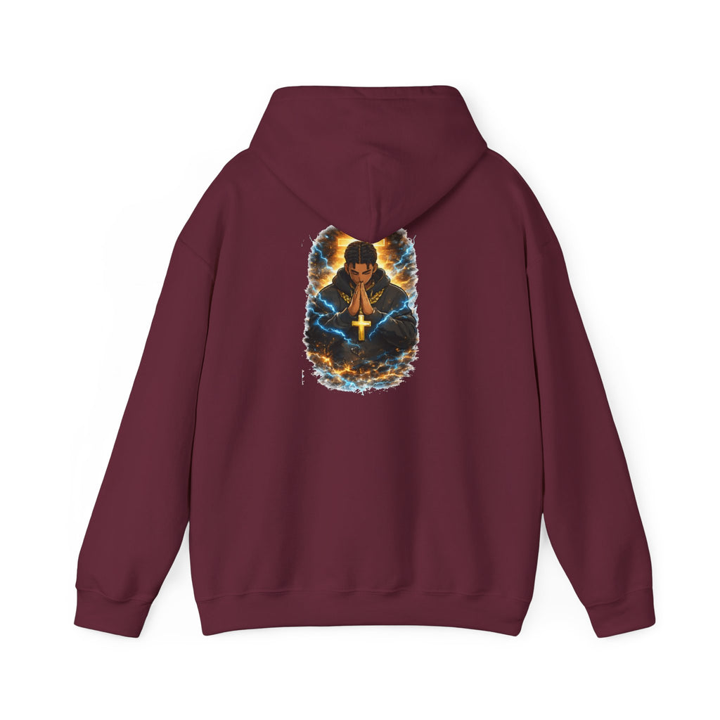 K1ng_Jen Praying hands icon Hoodie