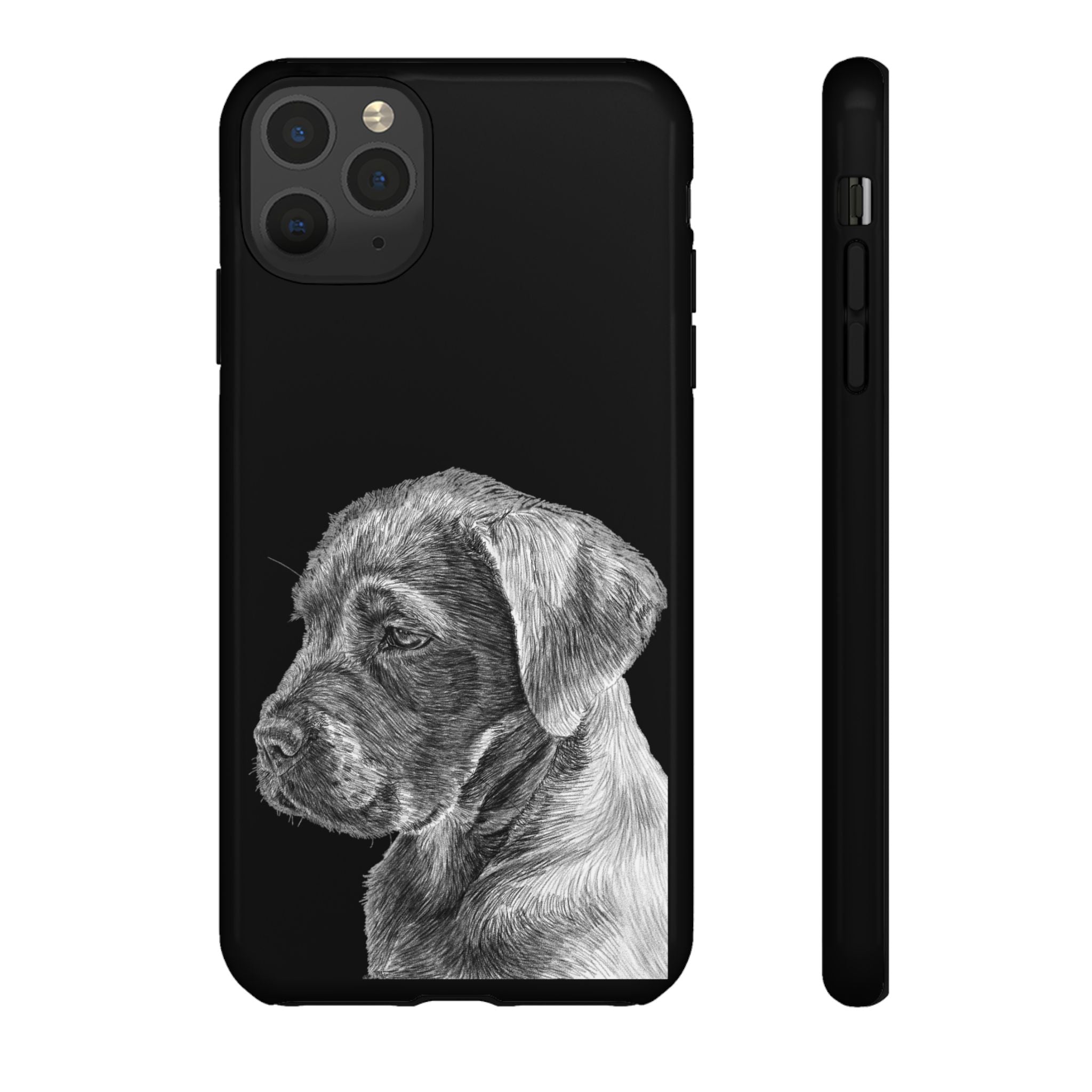 Custom Phone Case for Dog Lovers, Tough Cases with Labrador Design, Pet Owner Gift, Personalized Phone Cover, Animal Art Case
