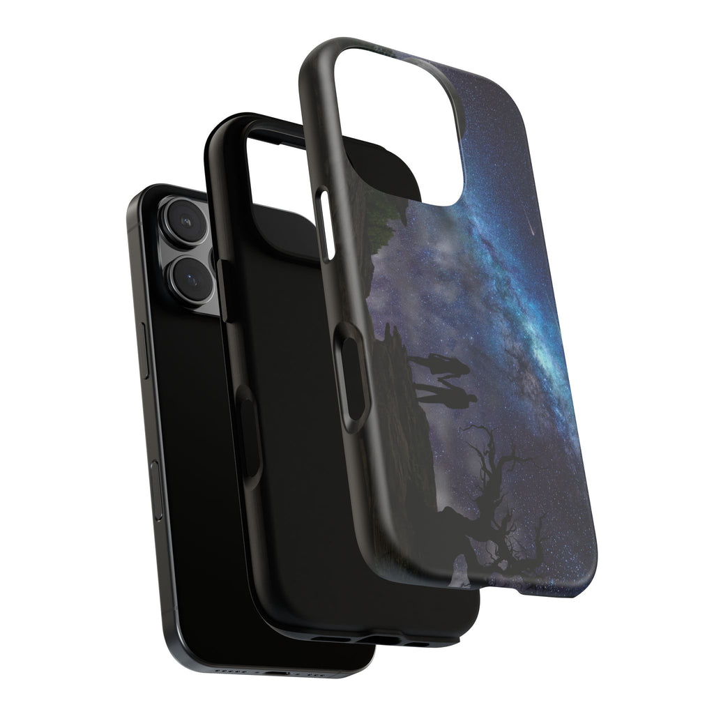 Starlit Galaxy Couples IPhone Case
