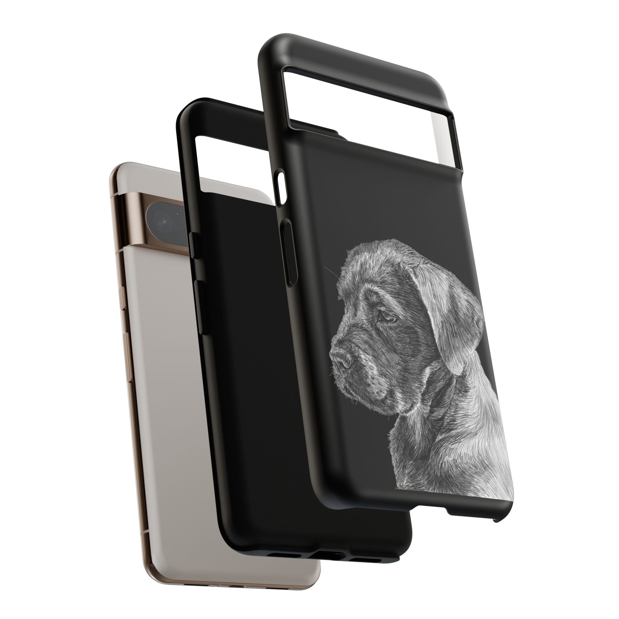 Custom Phone Case for Dog Lovers, Tough Cases with Labrador Design, Pet Owner Gift, Personalized Phone Cover, Animal Art Case