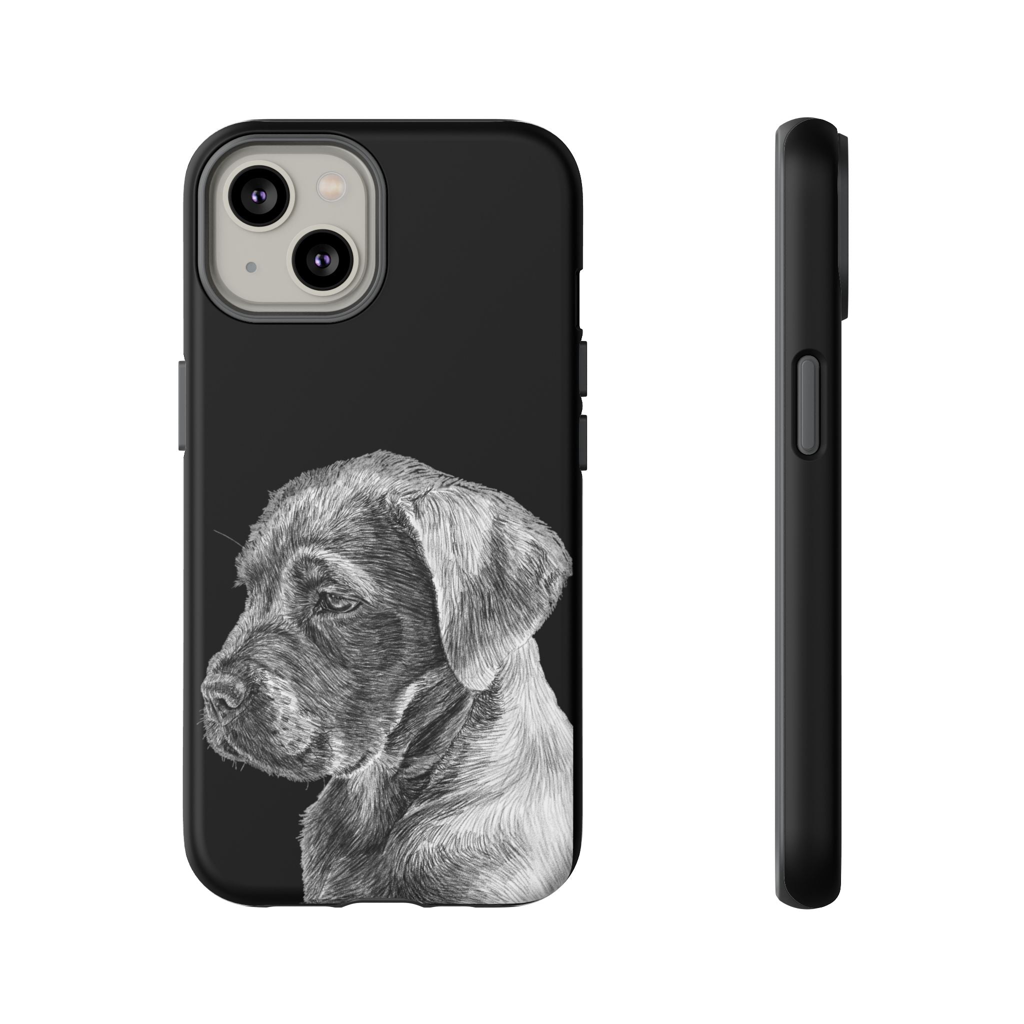 Custom Phone Case for Dog Lovers, Tough Cases with Labrador Design, Pet Owner Gift, Personalized Phone Cover, Animal Art Case