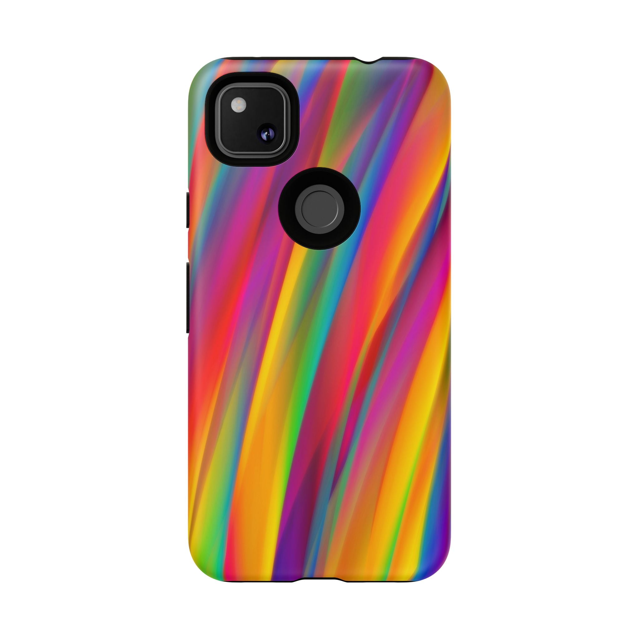 Vibrant Tough Phone Case, Colorful Phone Protection, Artistic Cell Cover, Gift for Gamers, Fun Tech Accessory, Pride Celebration