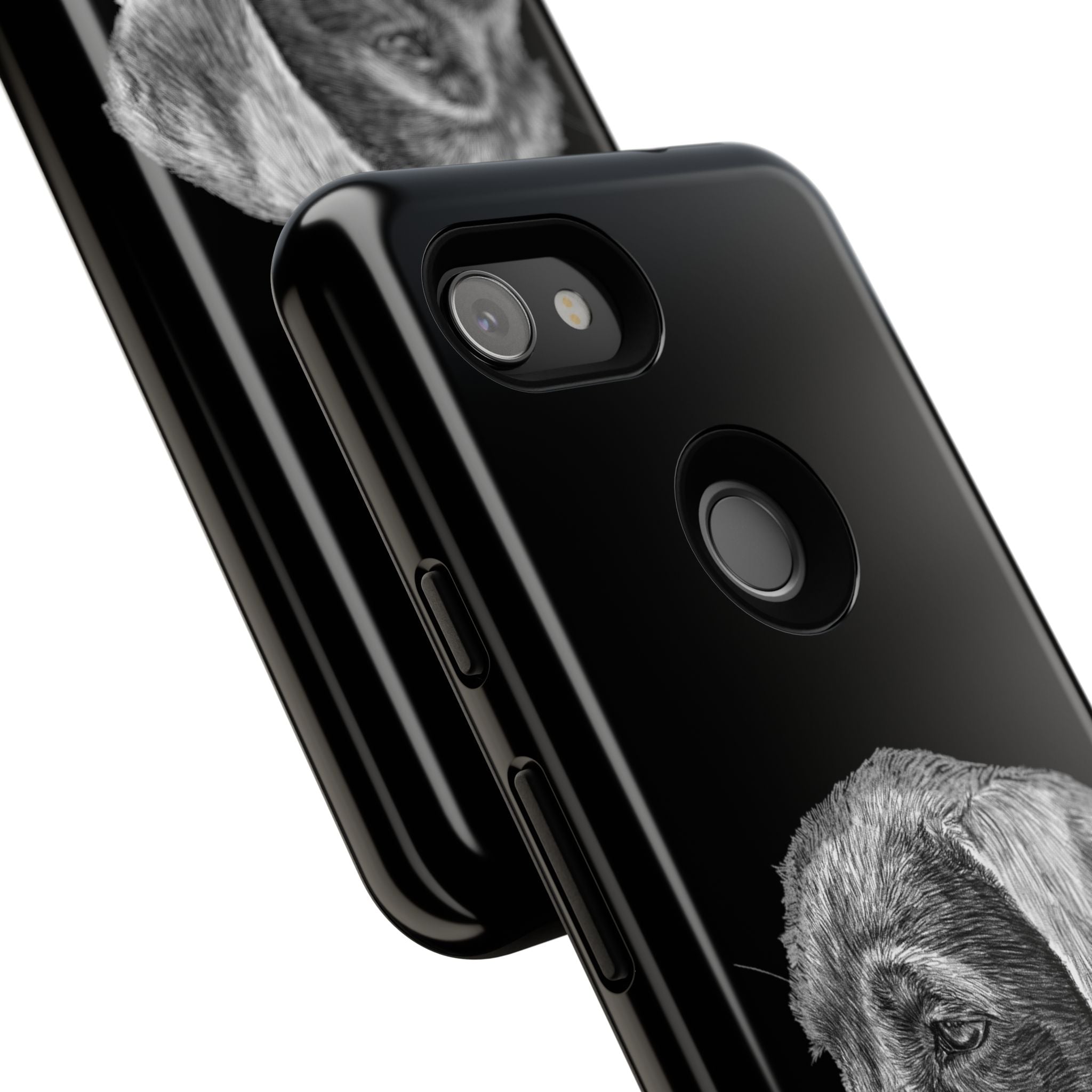 Custom Phone Case for Dog Lovers, Tough Cases with Labrador Design, Pet Owner Gift, Personalized Phone Cover, Animal Art Case