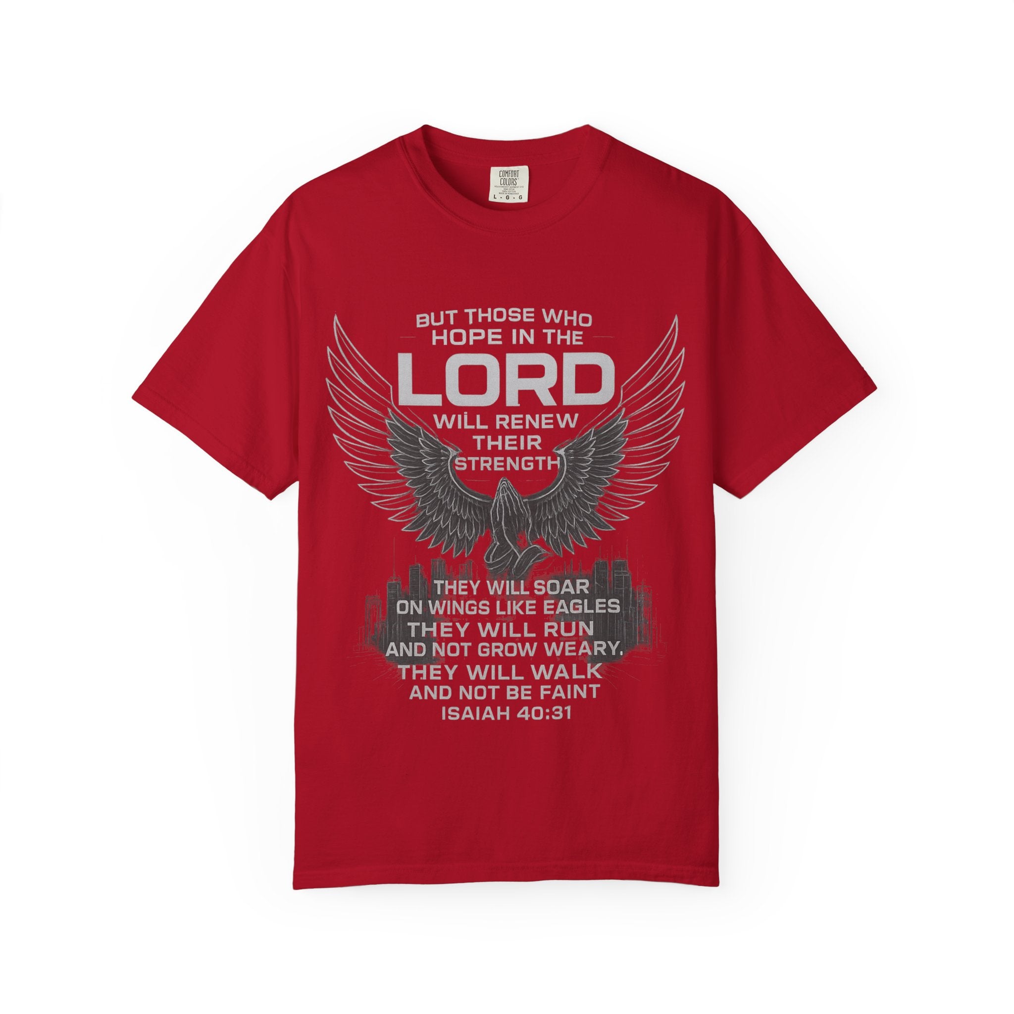 Garments of the Bible Unisex T-shirt Isaiah 40:31