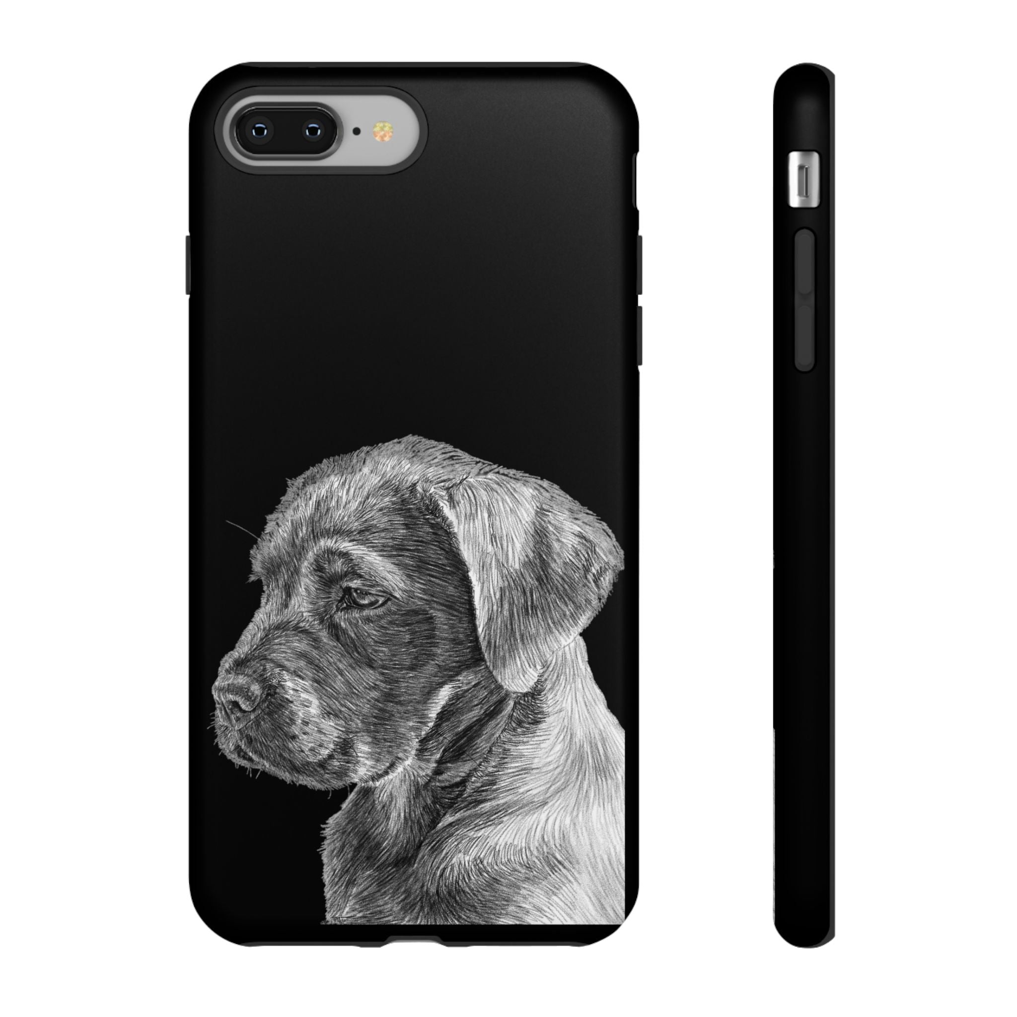 Custom Phone Case for Dog Lovers, Tough Cases with Labrador Design, Pet Owner Gift, Personalized Phone Cover, Animal Art Case