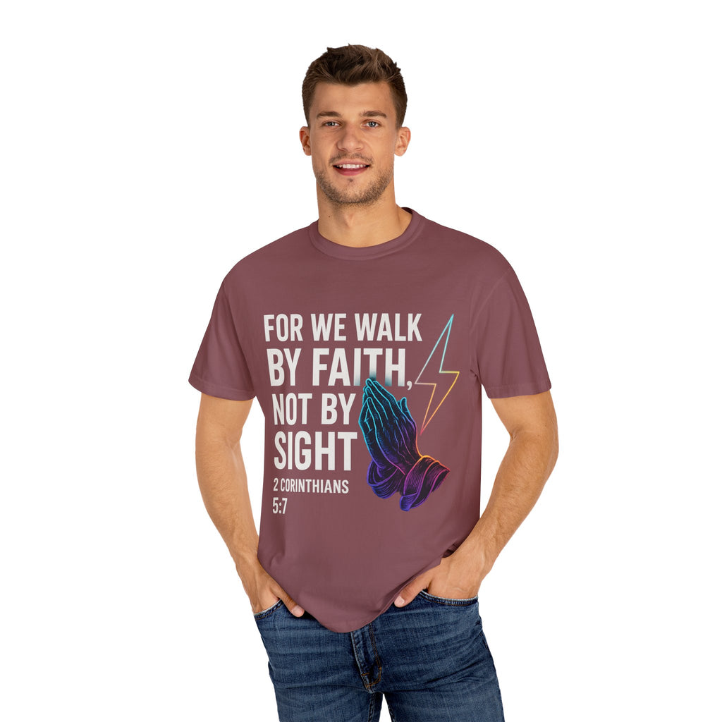 Garments of the Bible Unisex T-shirt 2 Corinthians 5:7