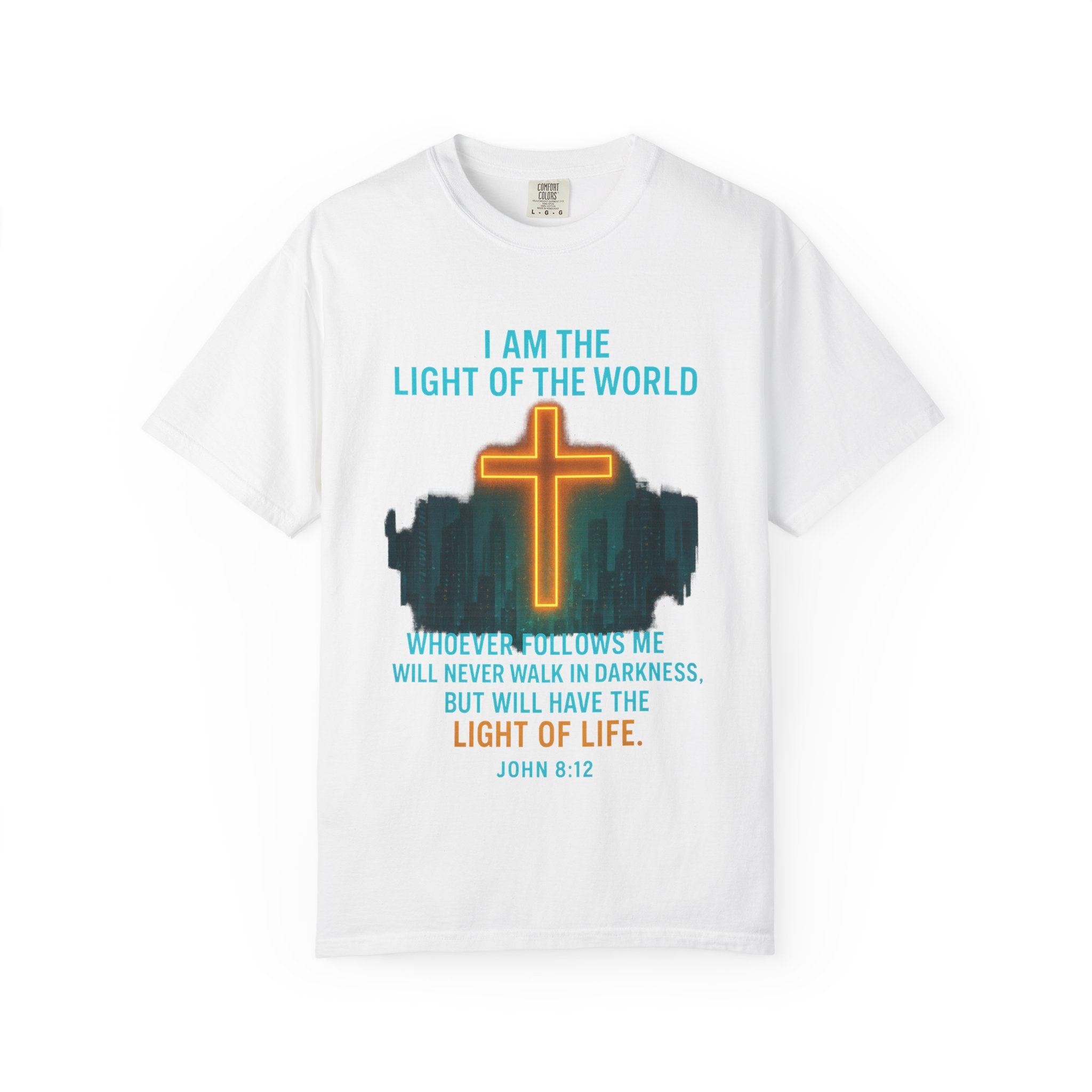 Garments of the Bible Unisex T-shirt John 8:12