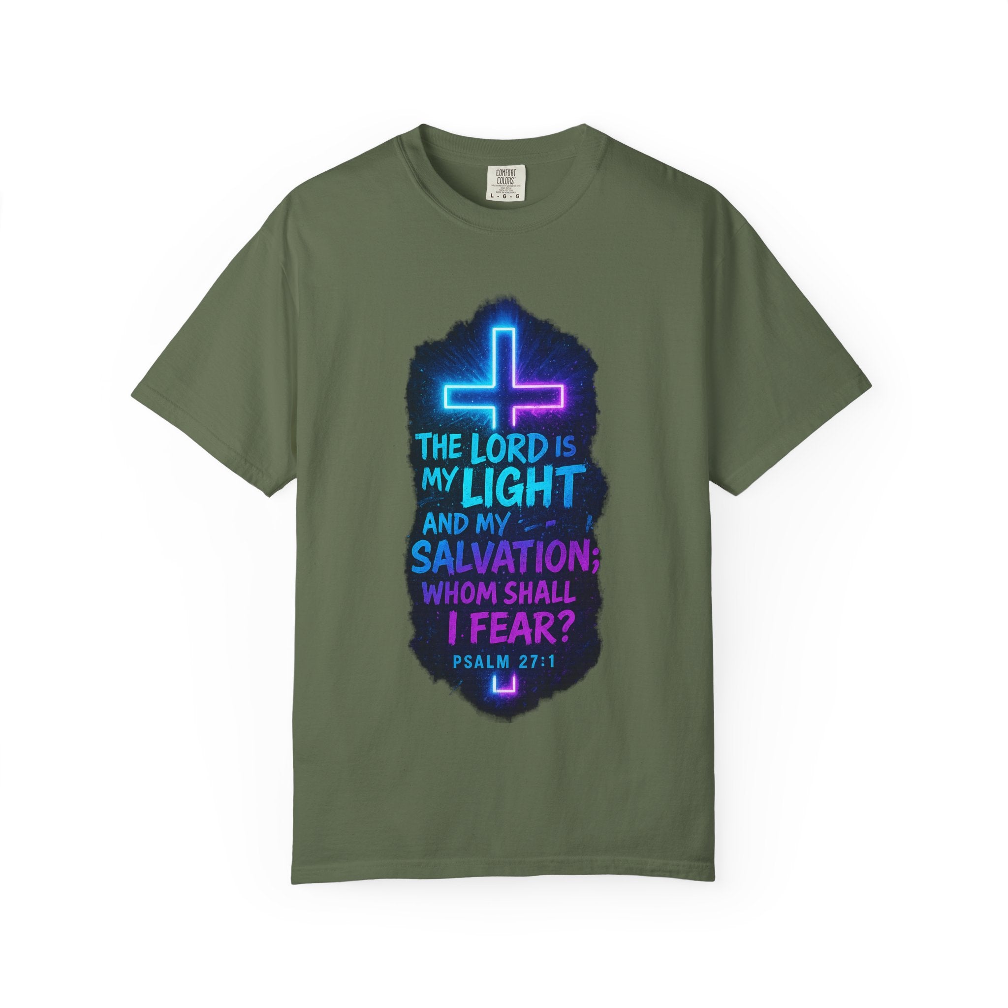 Garments of the Bible Unisex T-shirt Psalm 27:1