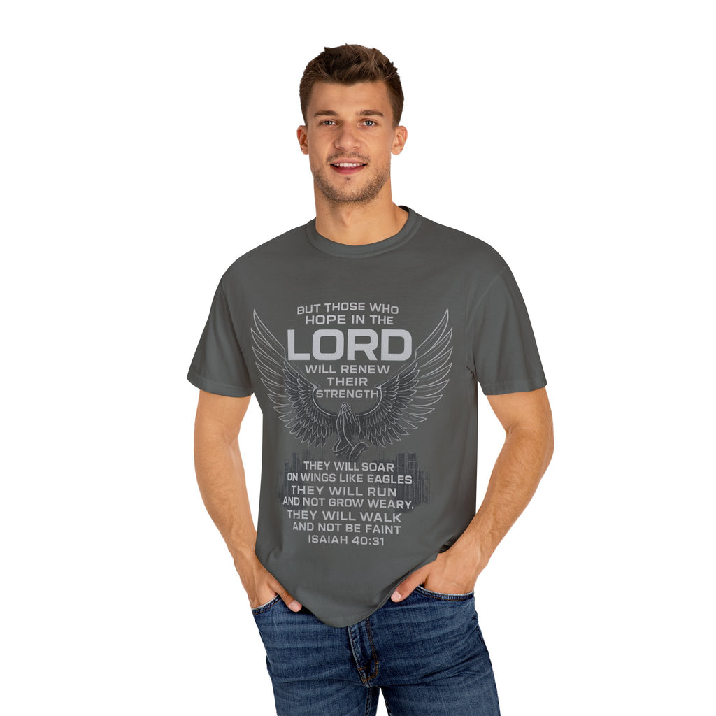 Garments of the Bible Unisex T-shirt Isaiah 40:31