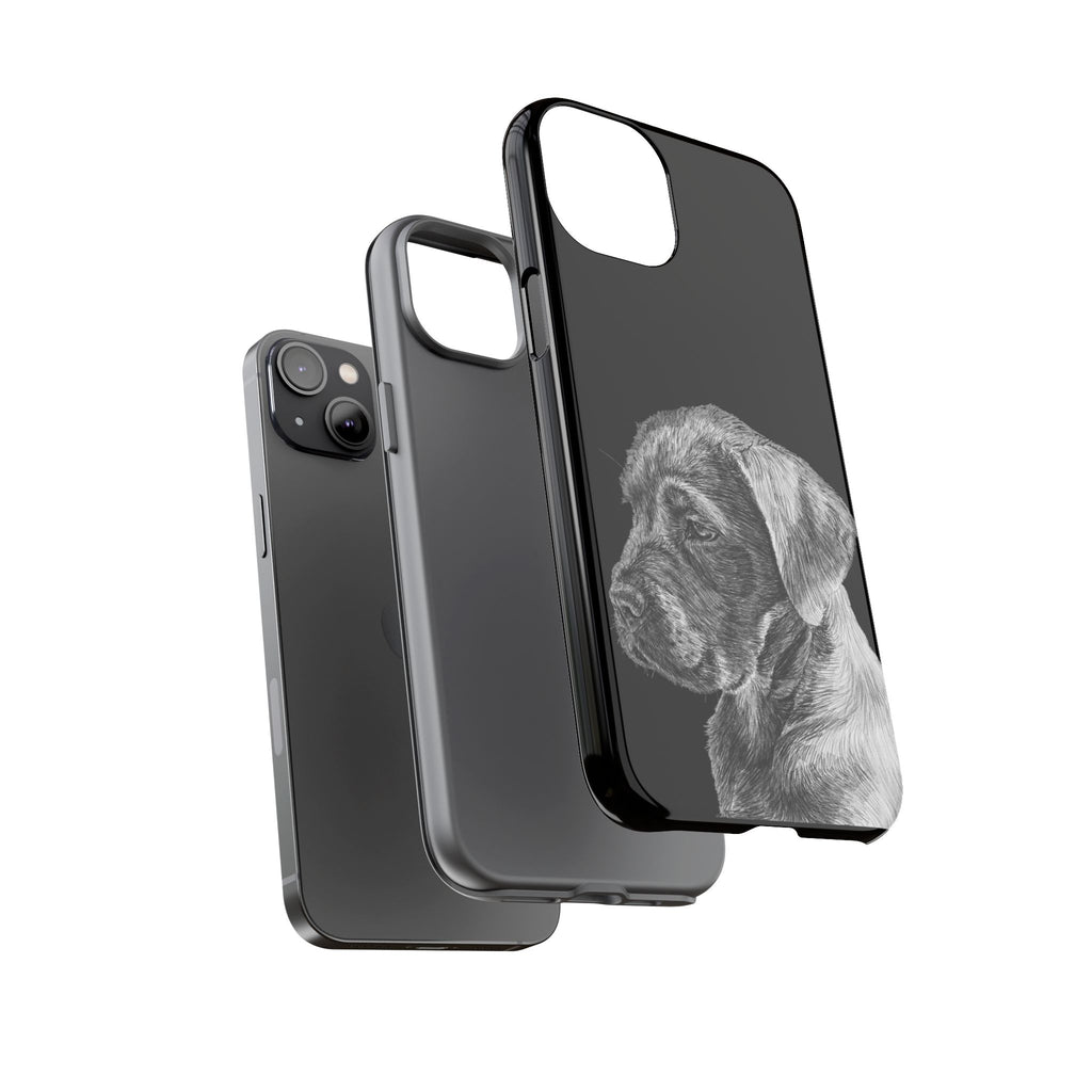 Custom Phone Case for Dog Lovers, Tough Cases with Labrador Design, Pet Owner Gift, Personalized Phone Cover, Animal Art Case