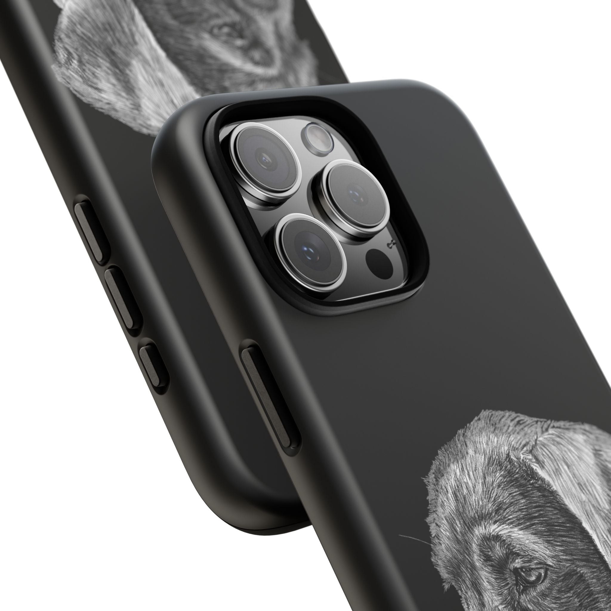 Custom Phone Case for Dog Lovers, Tough Cases with Labrador Design, Pet Owner Gift, Personalized Phone Cover, Animal Art Case