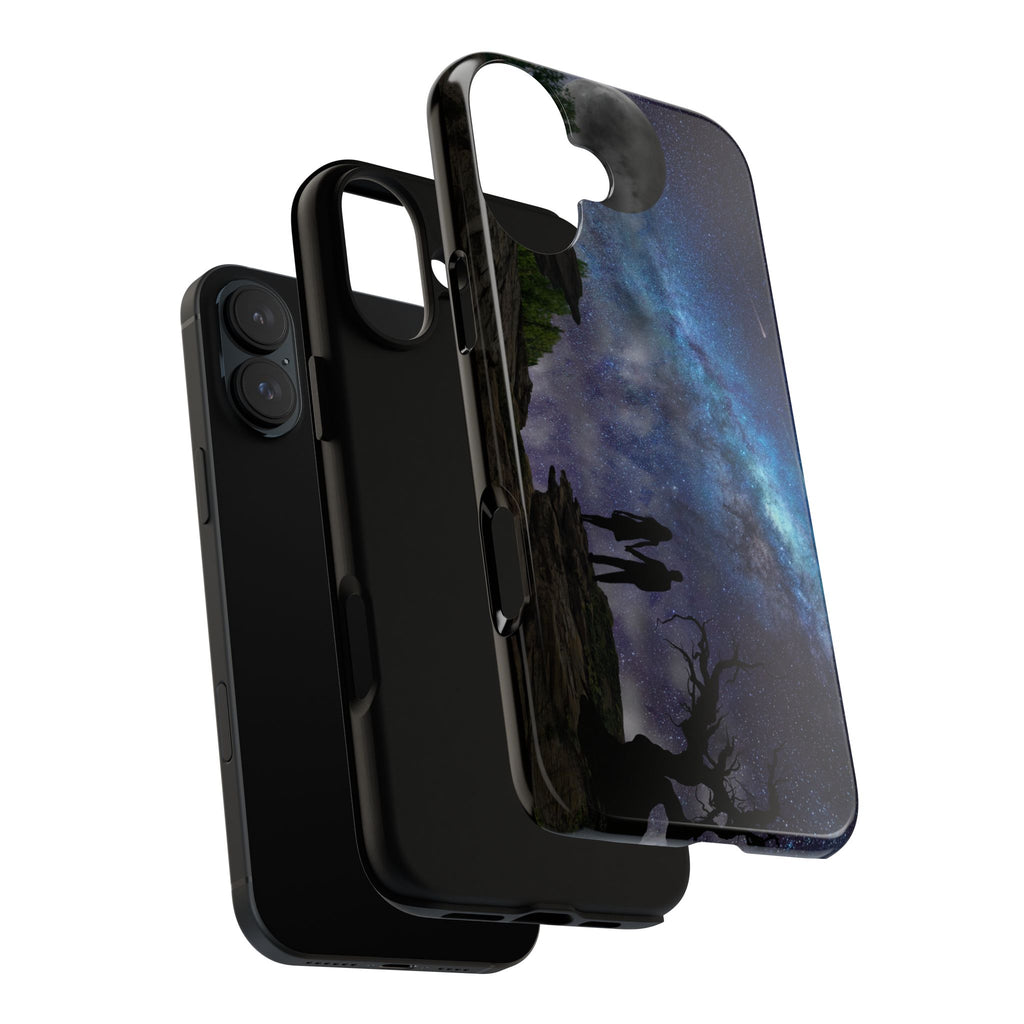 Starlit Galaxy Couples IPhone Case