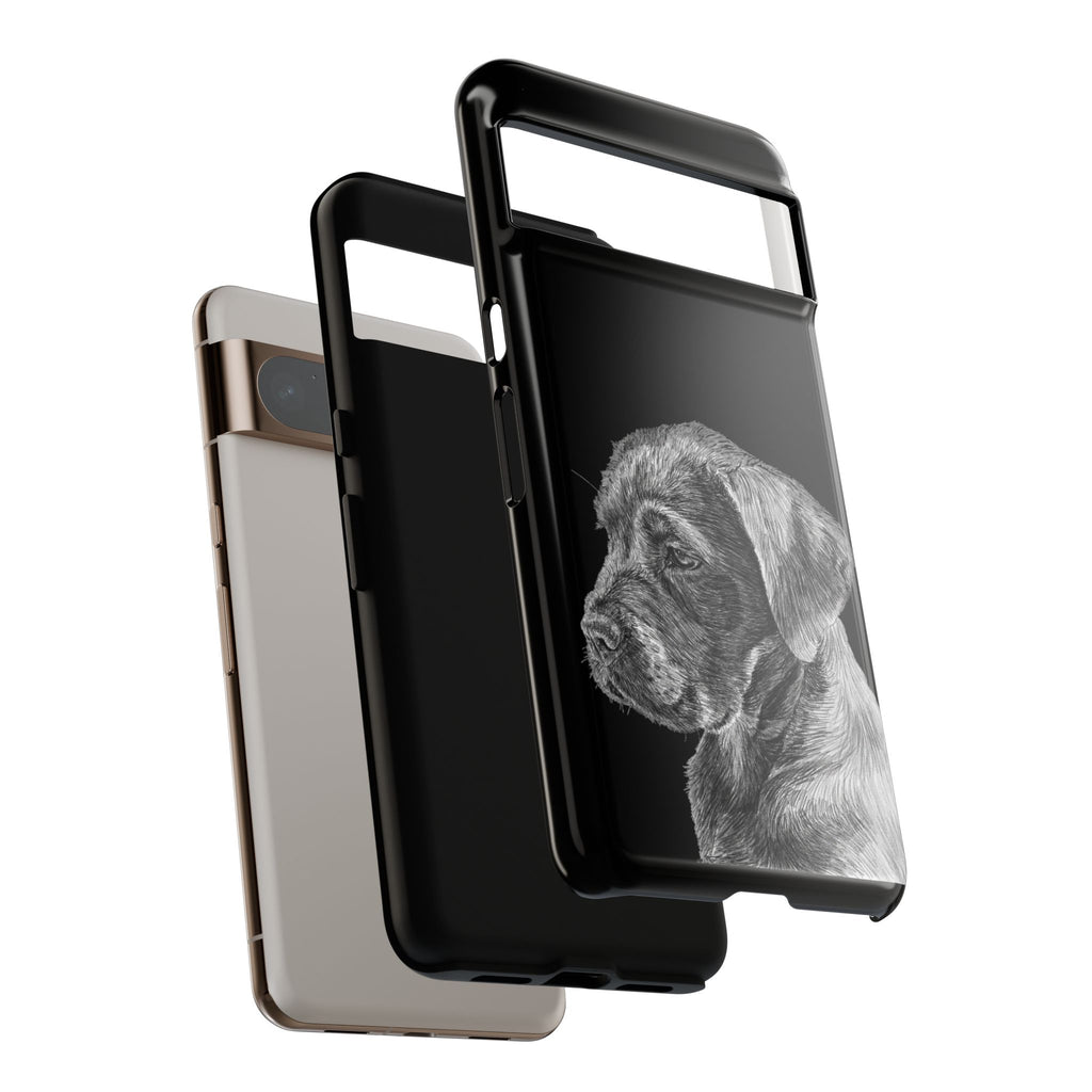 Custom Phone Case for Dog Lovers, Tough Cases with Labrador Design, Pet Owner Gift, Personalized Phone Cover, Animal Art Case