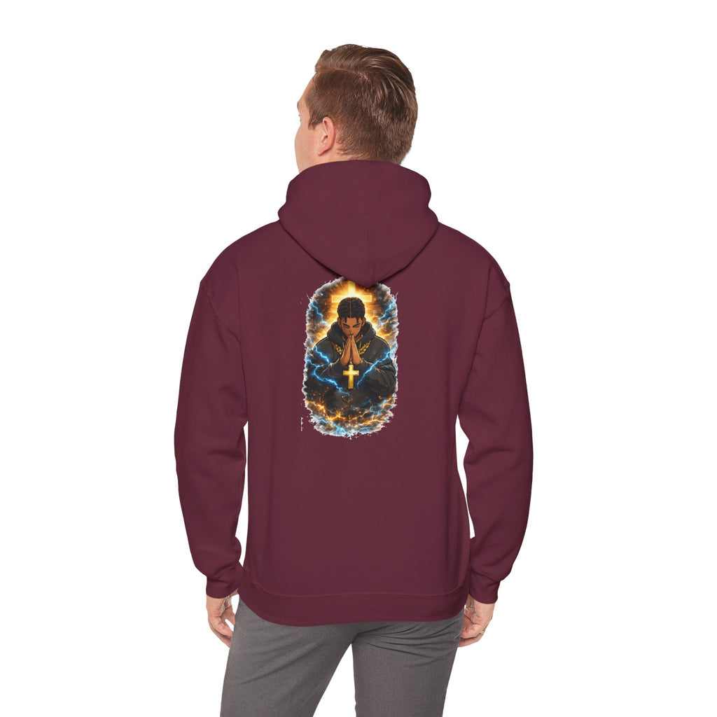 K1ng_Jen Praying hands icon Hoodie