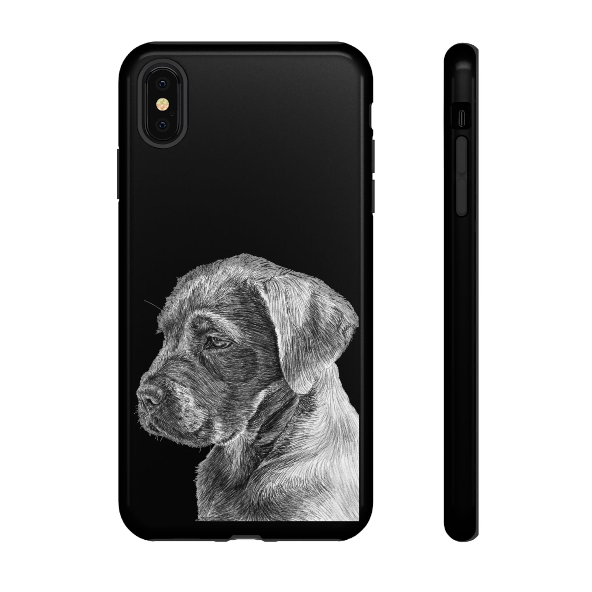 Custom Phone Case for Dog Lovers, Tough Cases with Labrador Design, Pet Owner Gift, Personalized Phone Cover, Animal Art Case