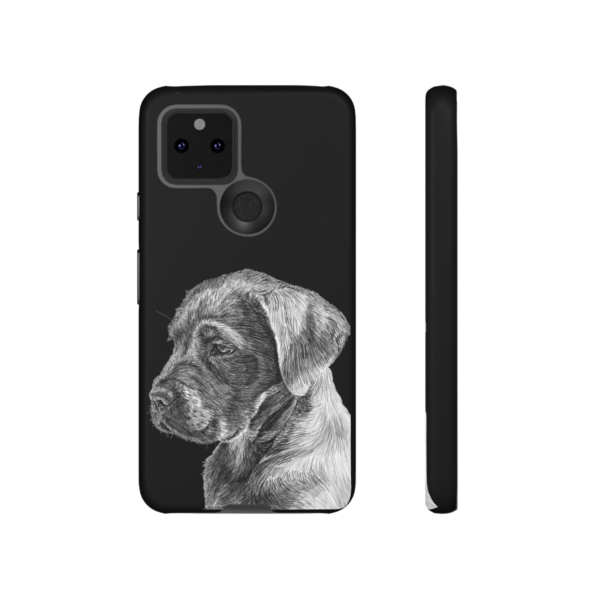 Custom Phone Case for Dog Lovers, Tough Cases with Labrador Design, Pet Owner Gift, Personalized Phone Cover, Animal Art Case