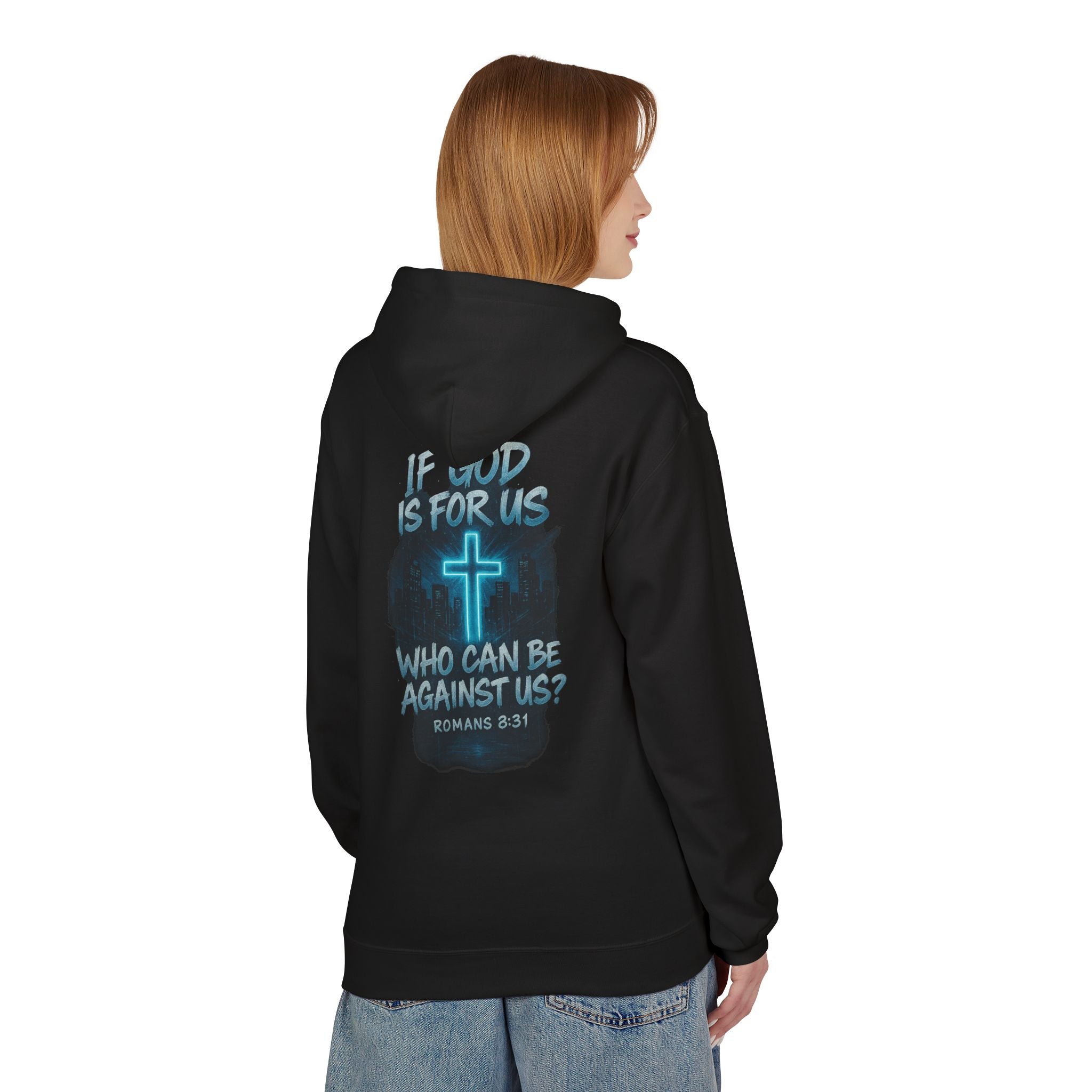 Garments of the Bible Unisex Hoodie (Romans 8:31)