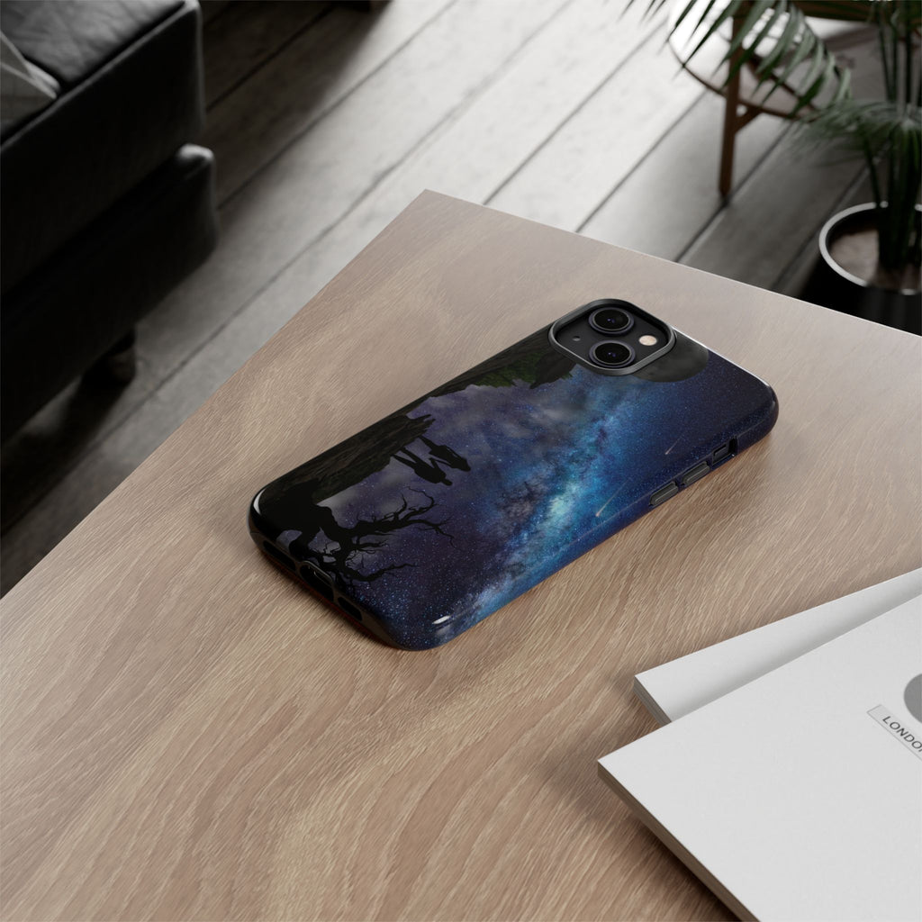 Starlit Galaxy Couples IPhone Case