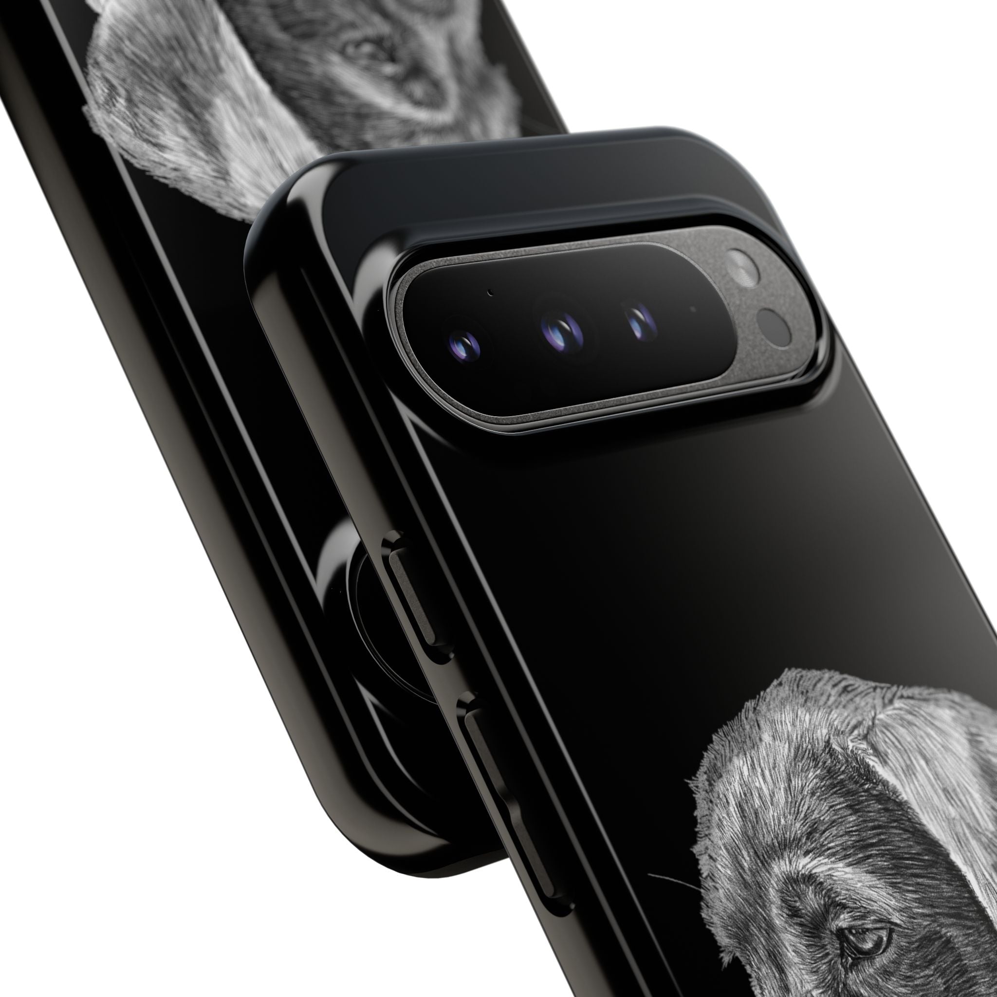 Custom Phone Case for Dog Lovers, Tough Cases with Labrador Design, Pet Owner Gift, Personalized Phone Cover, Animal Art Case