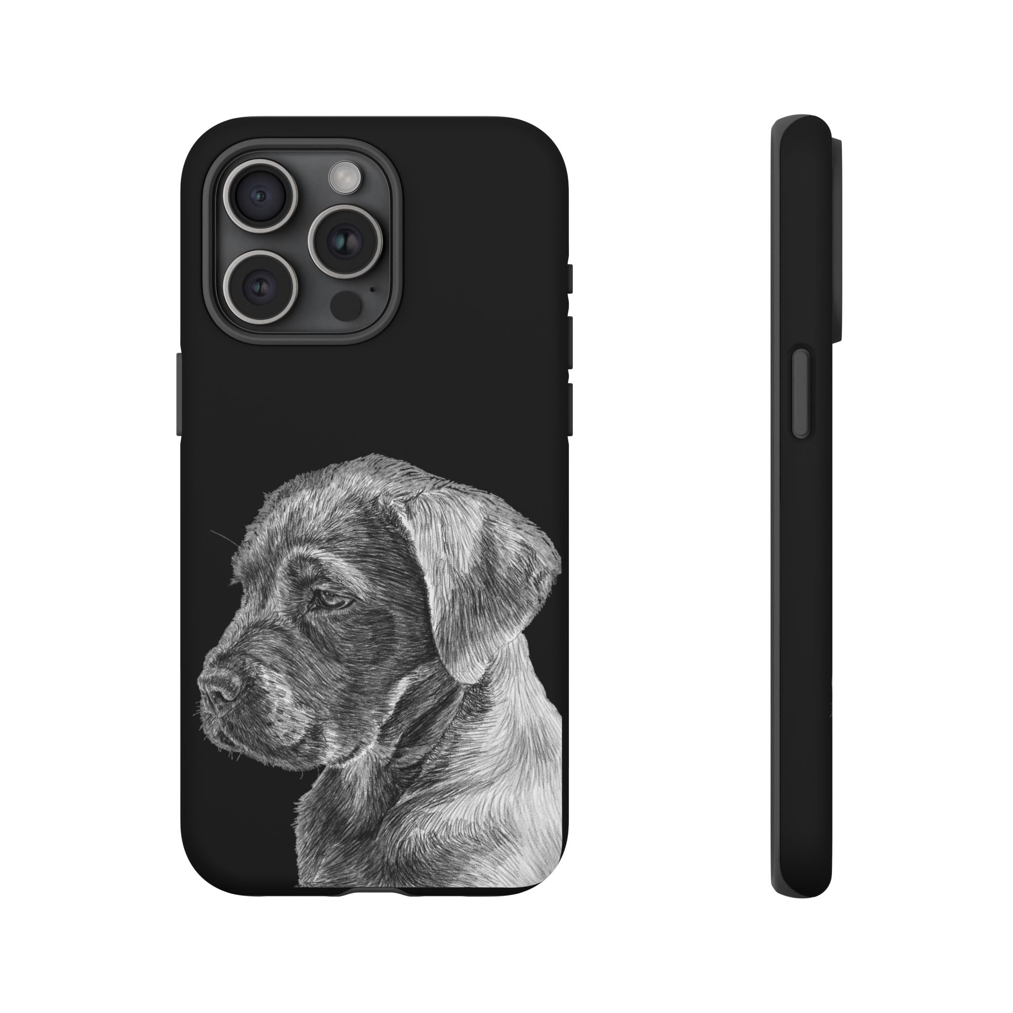 Custom Phone Case for Dog Lovers, Tough Cases with Labrador Design, Pet Owner Gift, Personalized Phone Cover, Animal Art Case