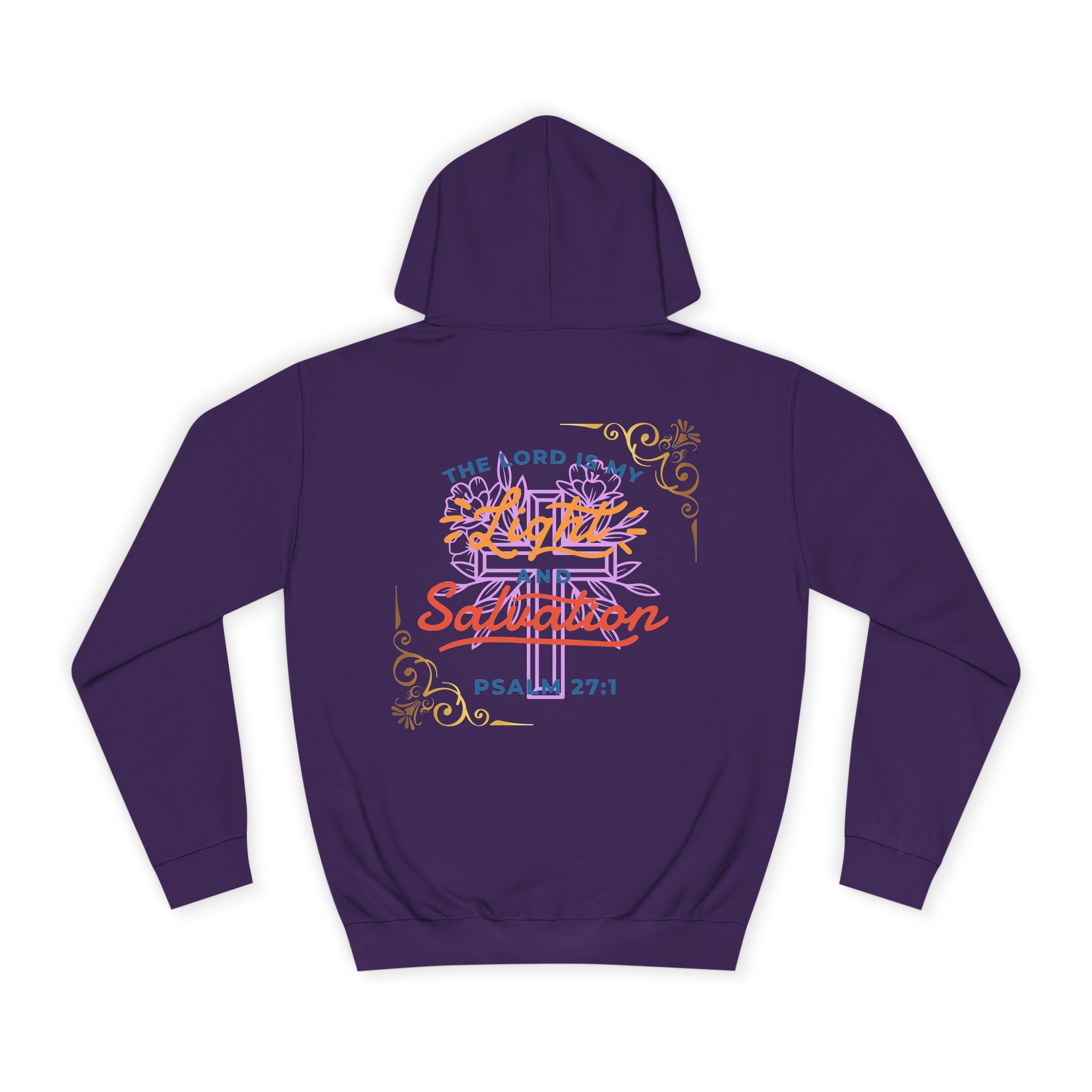 Inspirational Unisex College Hoodie, Motivational Sweatshirt, Faith-based [...]