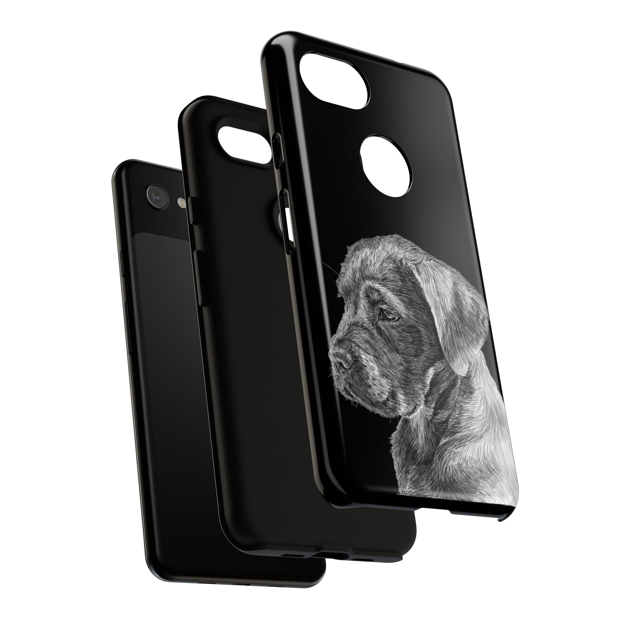 Custom Phone Case for Dog Lovers, Tough Cases with Labrador Design, Pet Owner Gift, Personalized Phone Cover, Animal Art Case