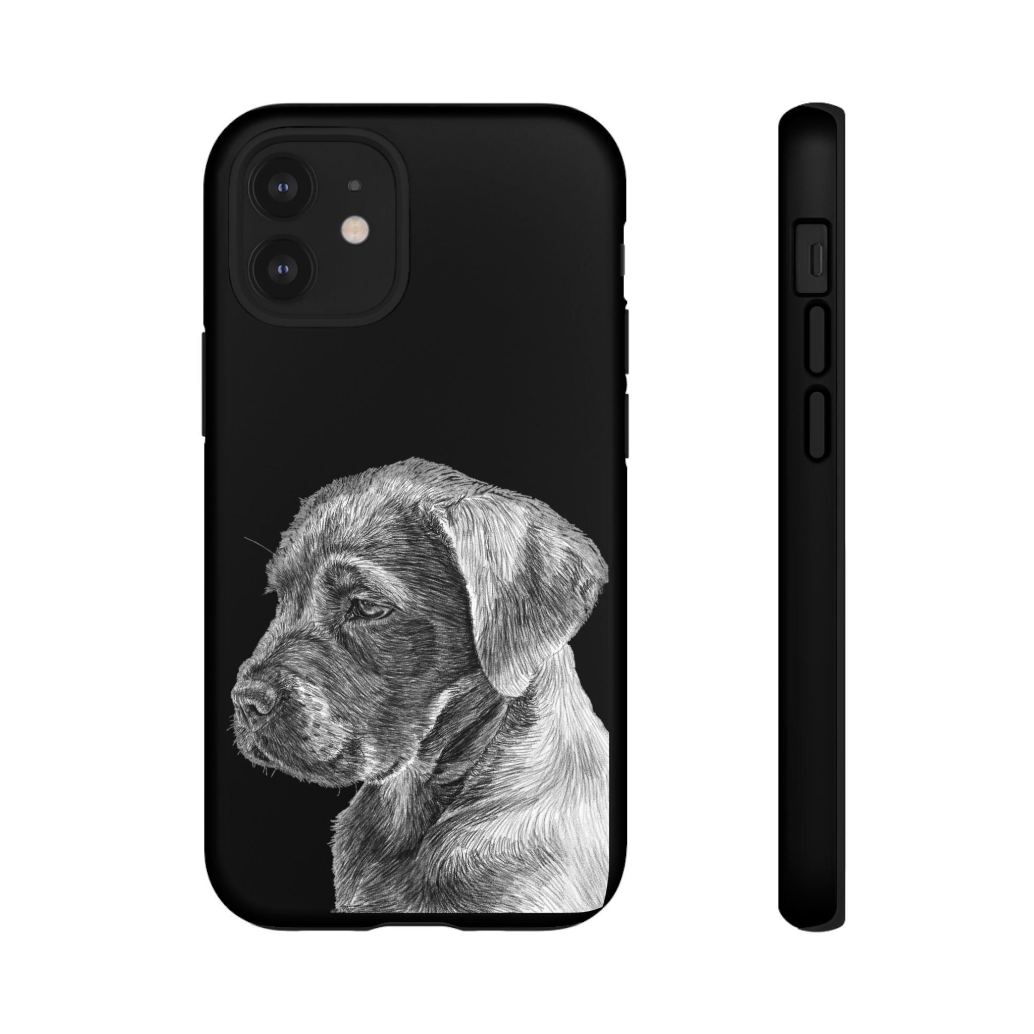 Custom Phone Case for Dog Lovers, Tough Cases with Labrador Design, Pet Owner Gift, Personalized Phone Cover, Animal Art Case