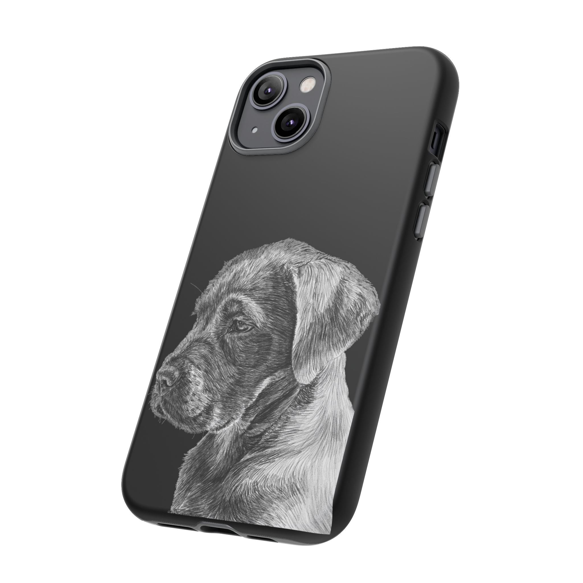 Custom Phone Case for Dog Lovers, Tough Cases with Labrador Design, Pet Owner Gift, Personalized Phone Cover, Animal Art Case