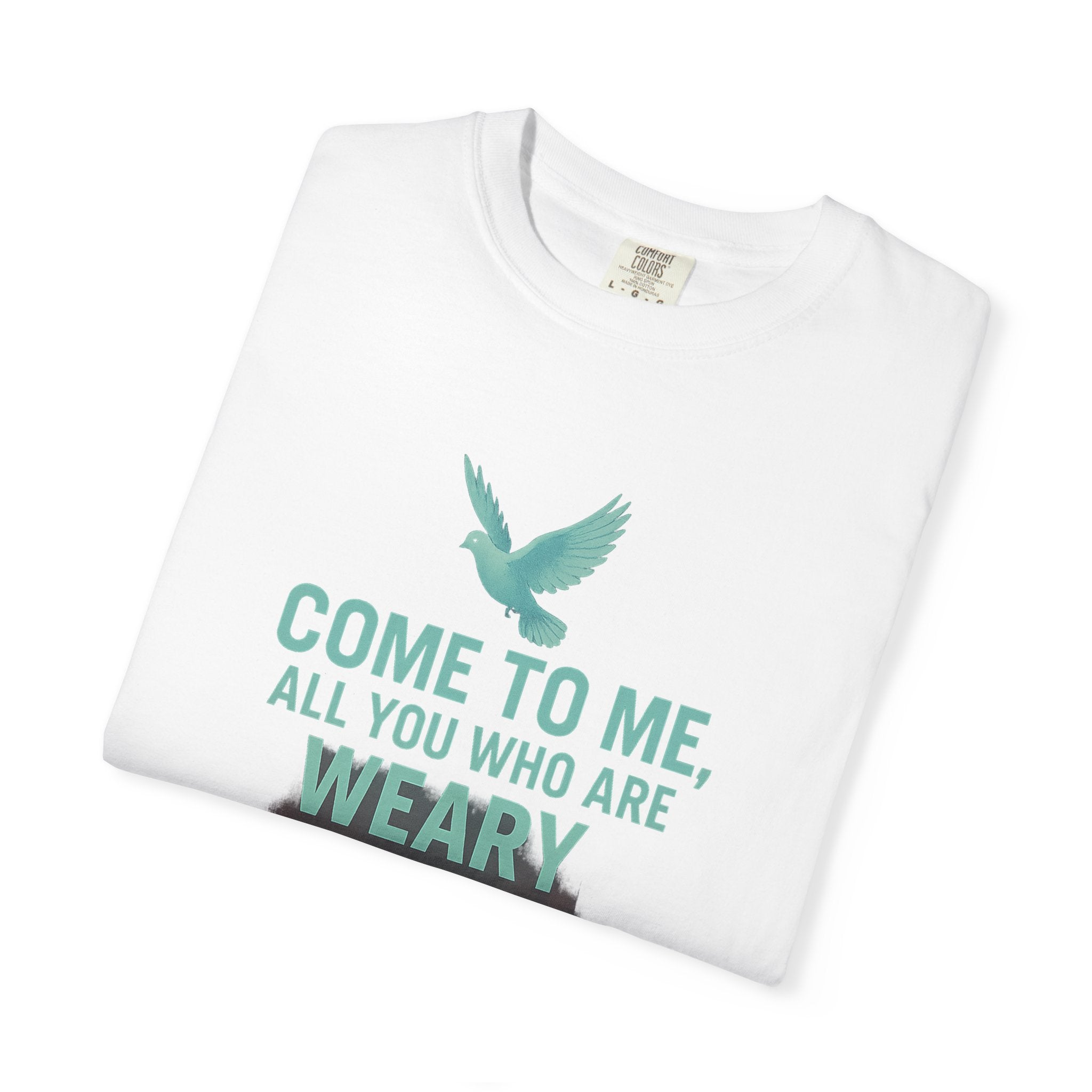 Garments of the Bible Unisex T-shirt Matthew 11:28