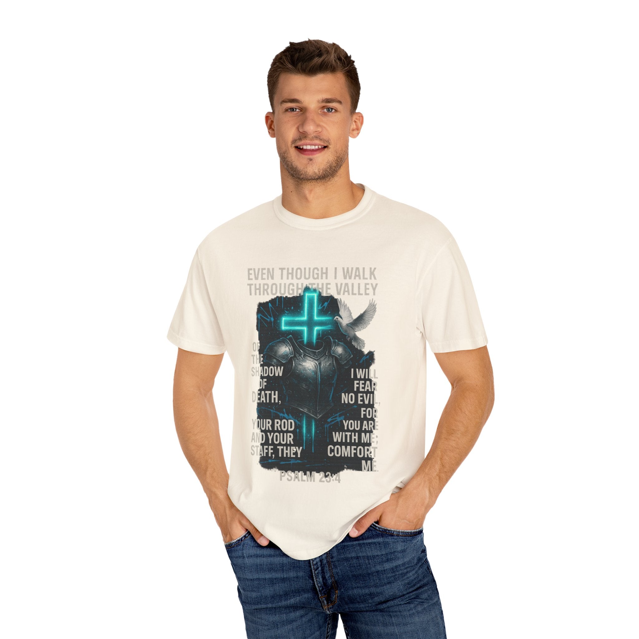 Garments of the Bible Unisex T-shirt Psalm 23:4