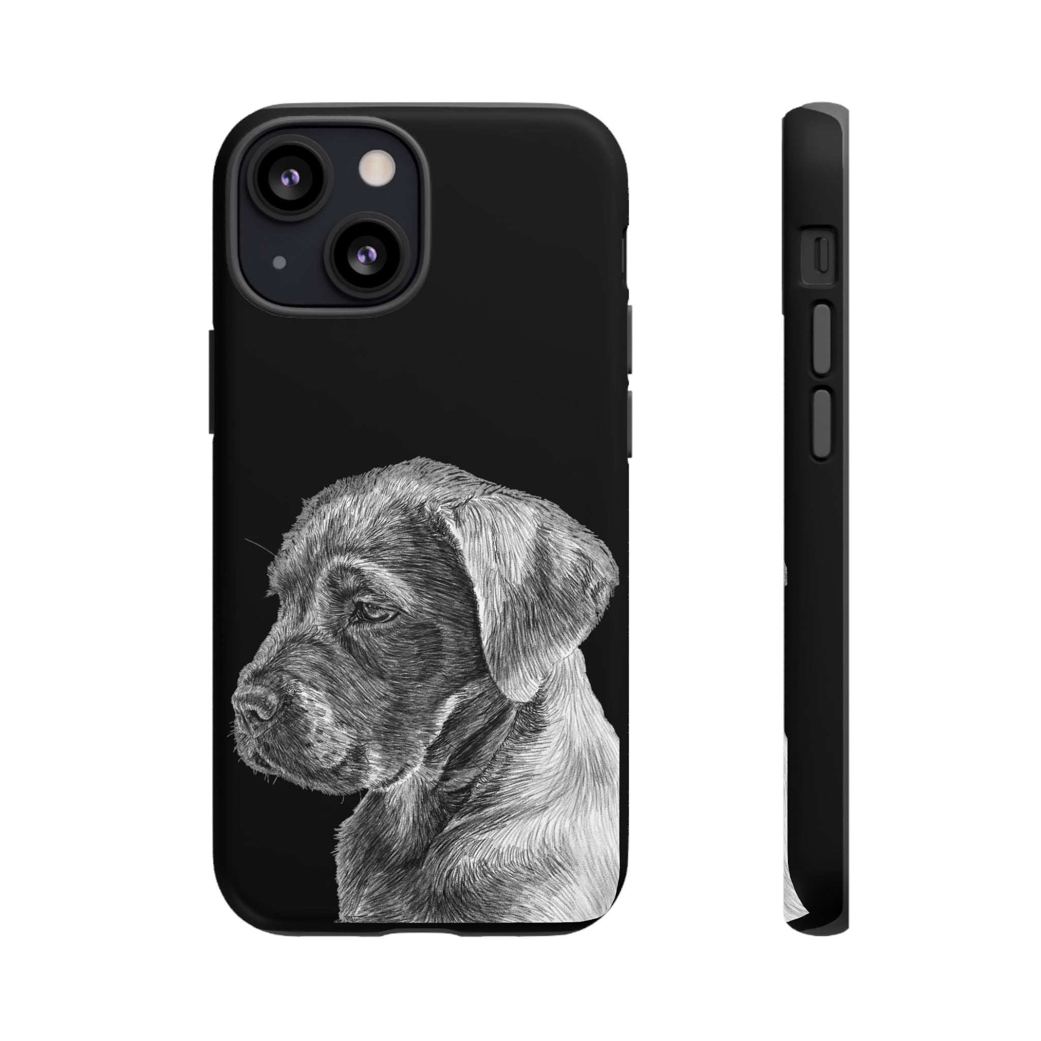 Custom Phone Case for Dog Lovers, Tough Cases with Labrador Design, Pet Owner Gift, Personalized Phone Cover, Animal Art Case
