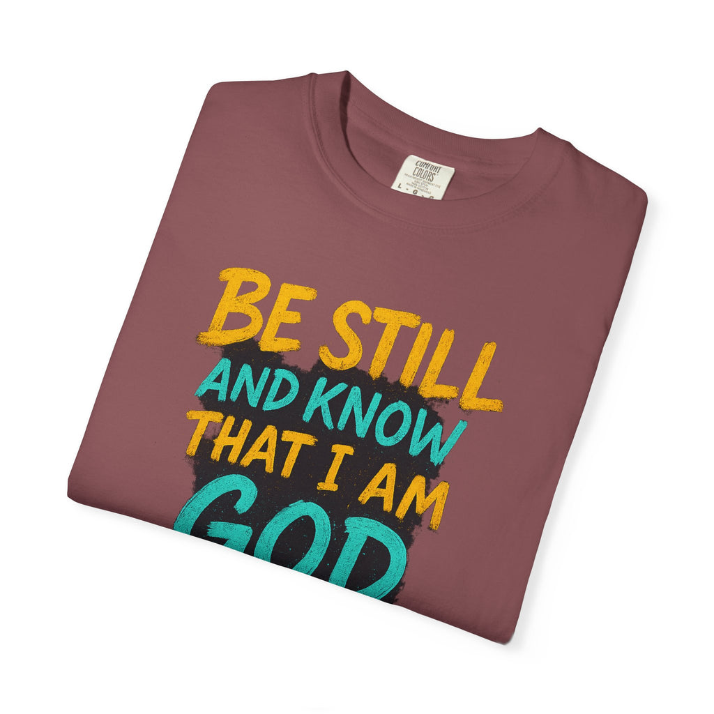 Garments of the Bible Unisex T-shirt Psalms 46:10