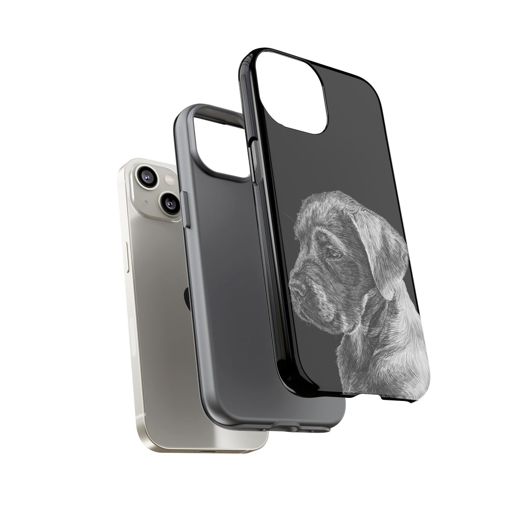 Custom Phone Case for Dog Lovers, Tough Cases with Labrador Design, Pet Owner Gift, Personalized Phone Cover, Animal Art Case