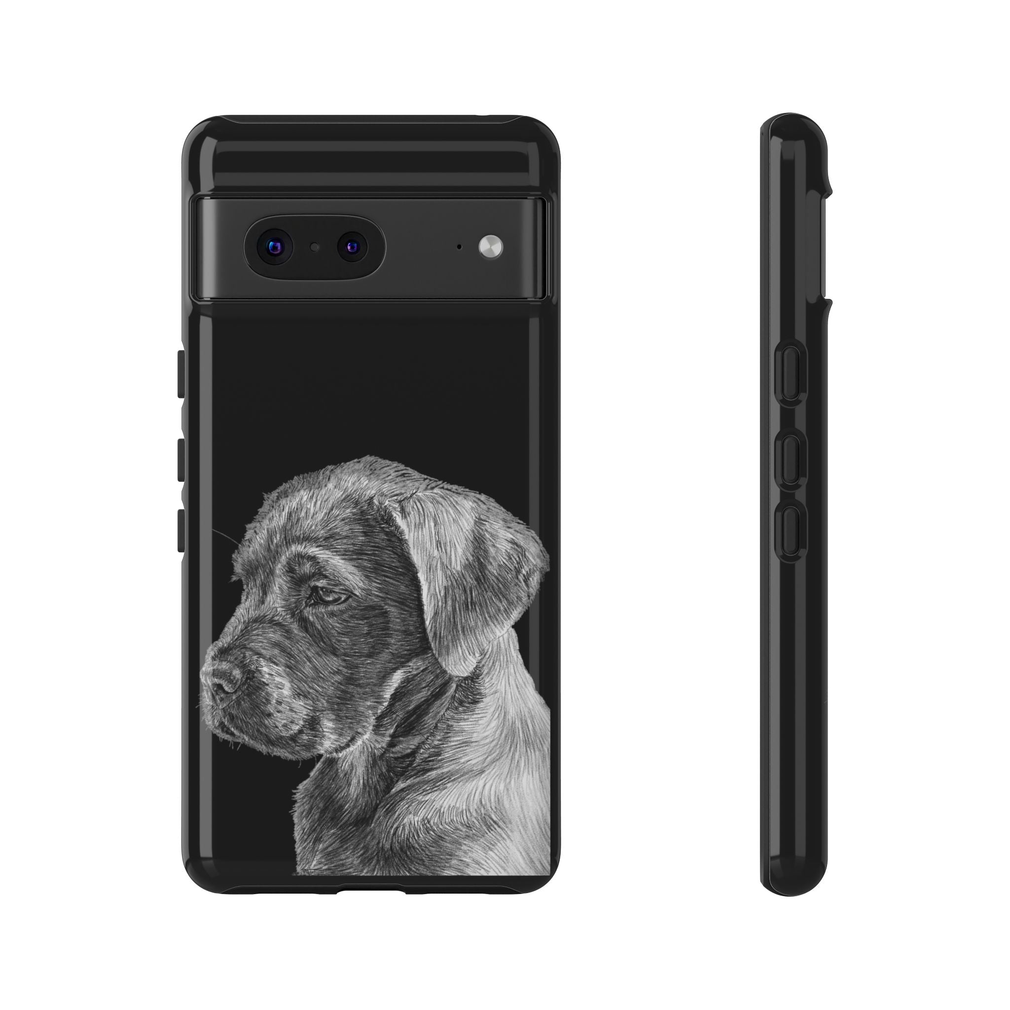 Custom Phone Case for Dog Lovers, Tough Cases with Labrador Design, Pet Owner Gift, Personalized Phone Cover, Animal Art Case
