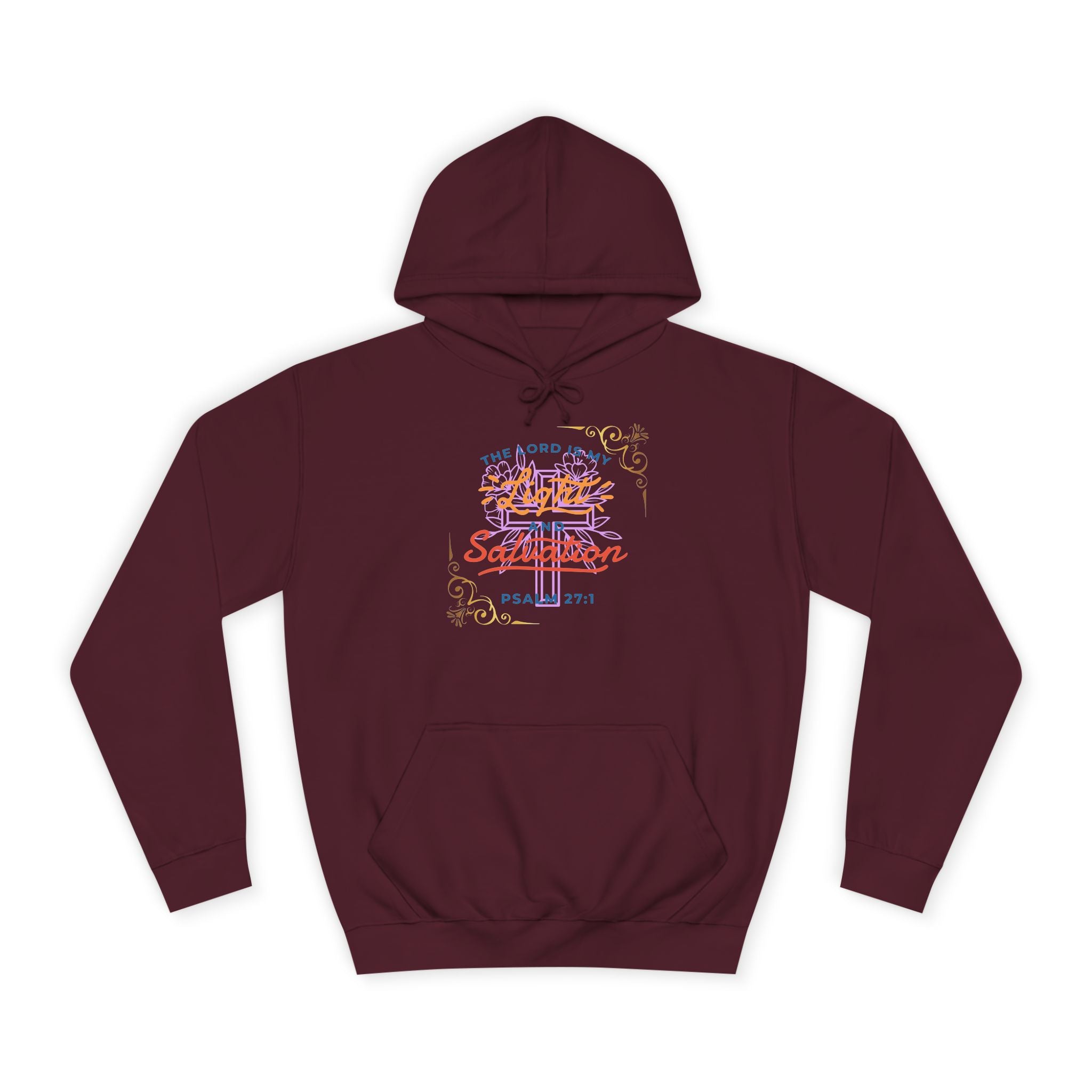Inspirational Unisex College Hoodie, Motivational Sweatshirt, Faith-based [...]