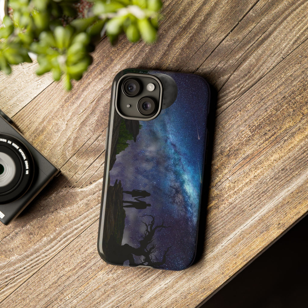 Starlit Galaxy Couples IPhone Case