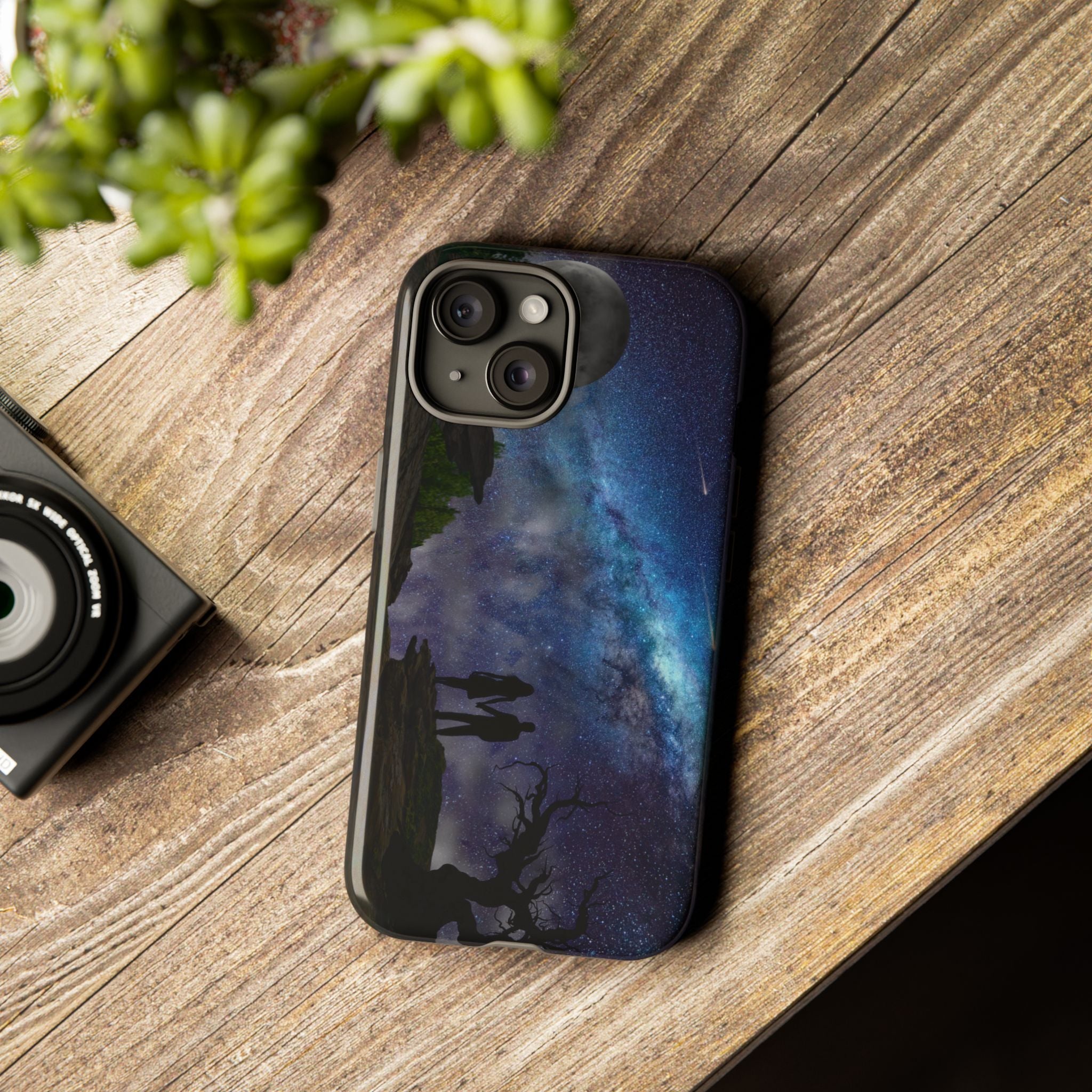 Starlit Galaxy Couples IPhone Case