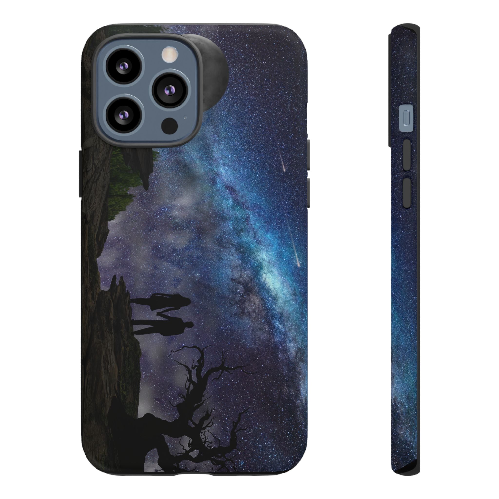 Starlit Galaxy Couples IPhone Case