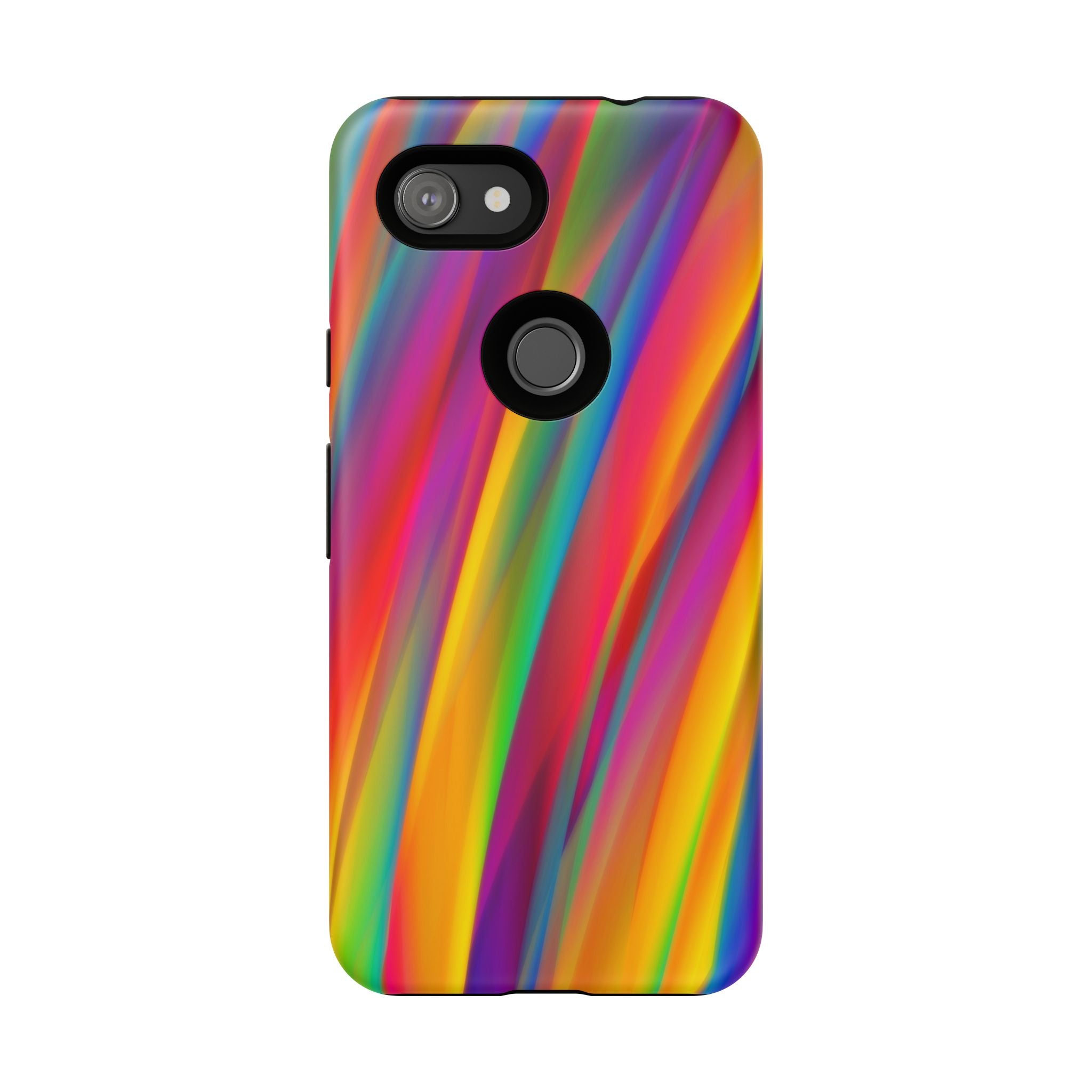 Vibrant Tough Phone Case, Colorful Phone Protection, Artistic Cell Cover, Gift for Gamers, Fun Tech Accessory, Pride Celebration