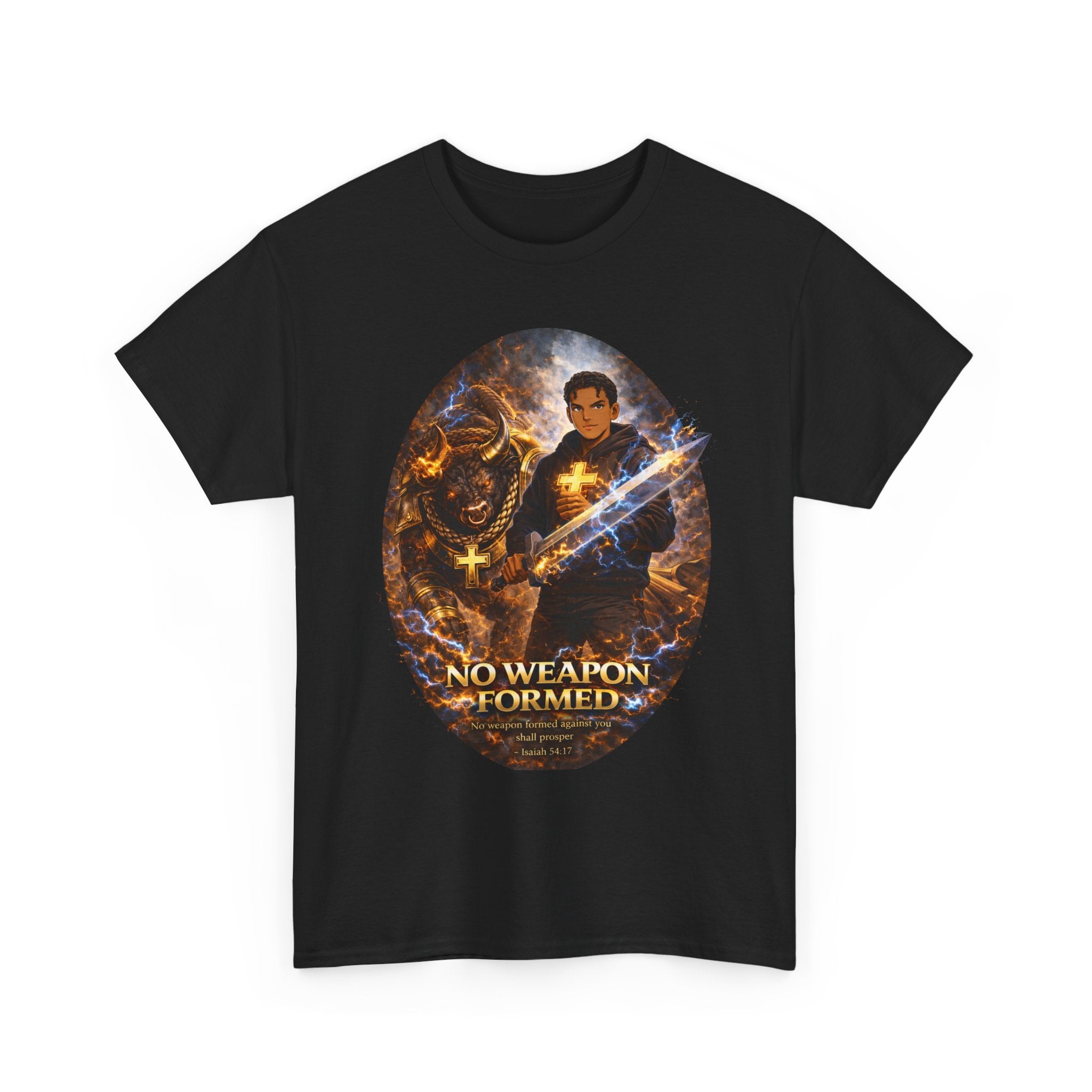 K1ng_Jen x Garments of the Bible Collab T-shirt (NO Weapon Formed)