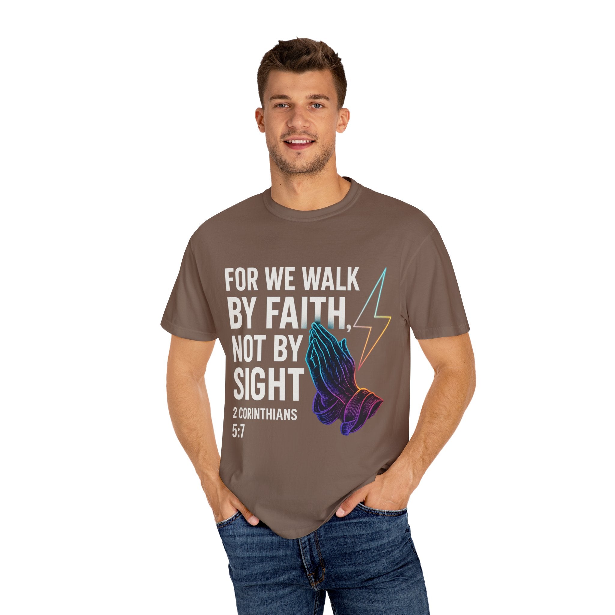 Garments of the Bible Unisex T-shirt 2 Corinthians 5:7