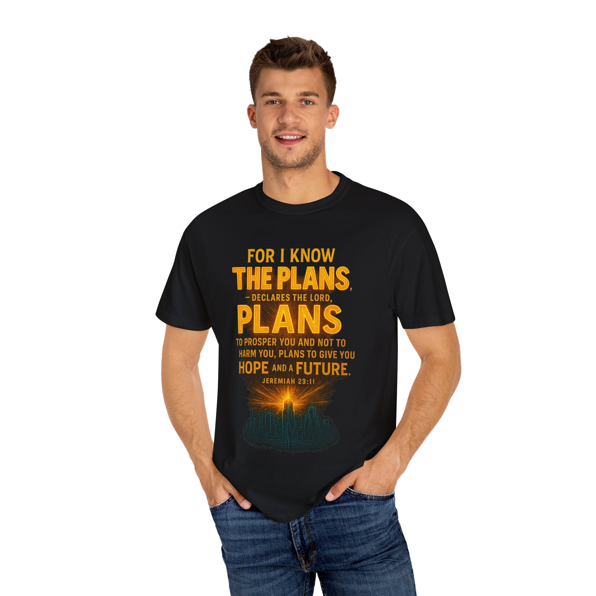 Garments of the Bible Unisex t-shirt Jeremiah 23:11