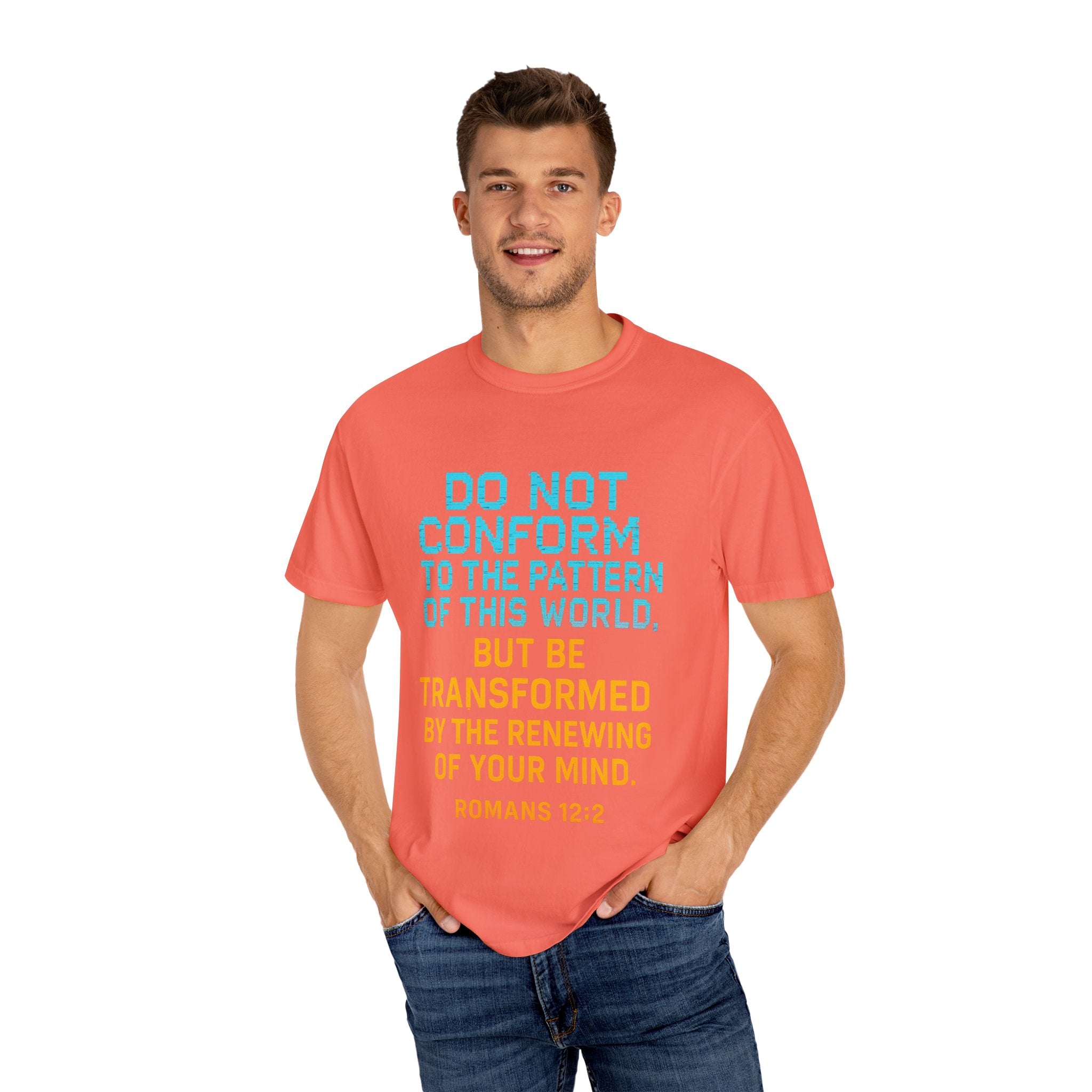 Garments of the Bible Unisex T-shirt Romans 12:2