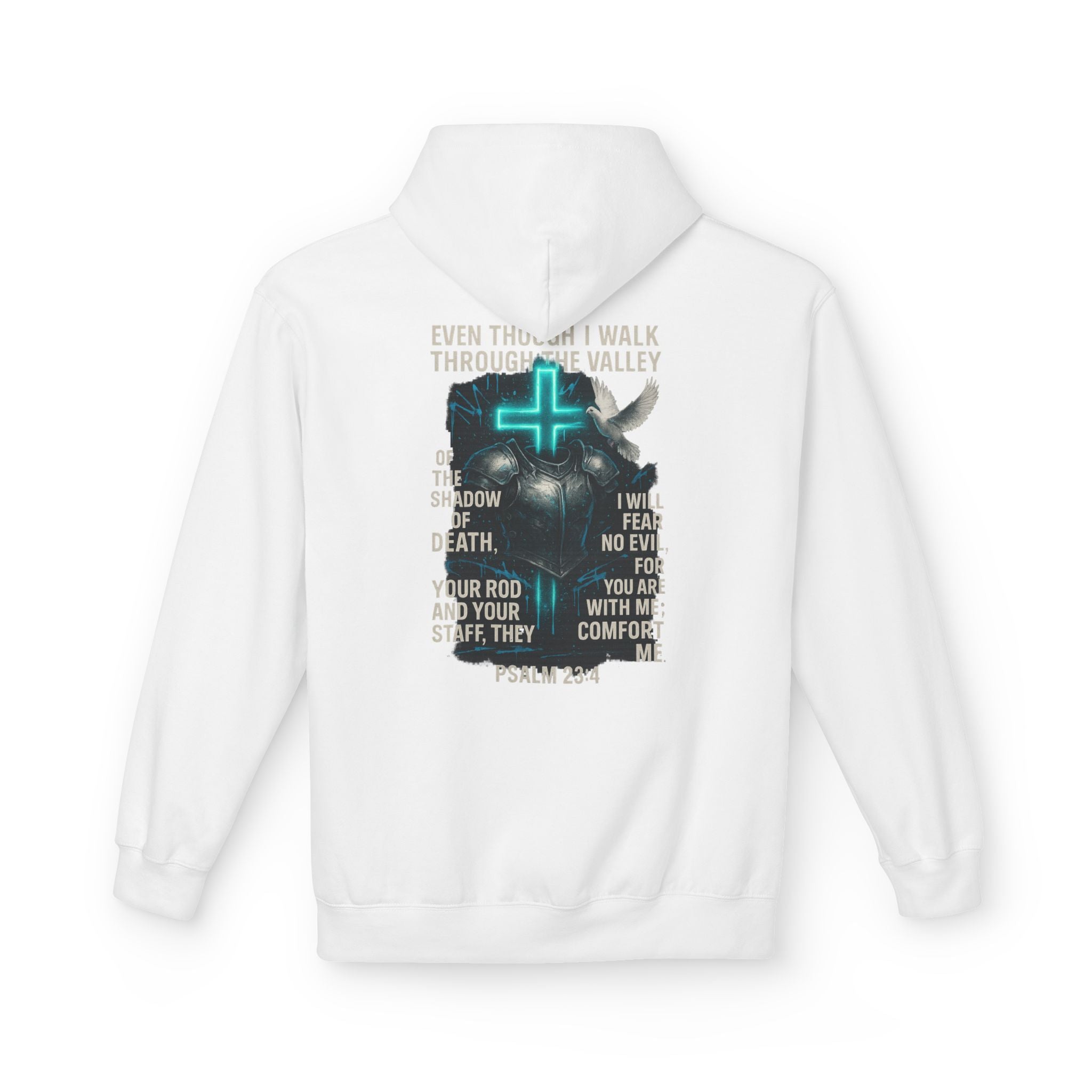 Garments of the Bible Unisex Hoodie Psalm 23:4